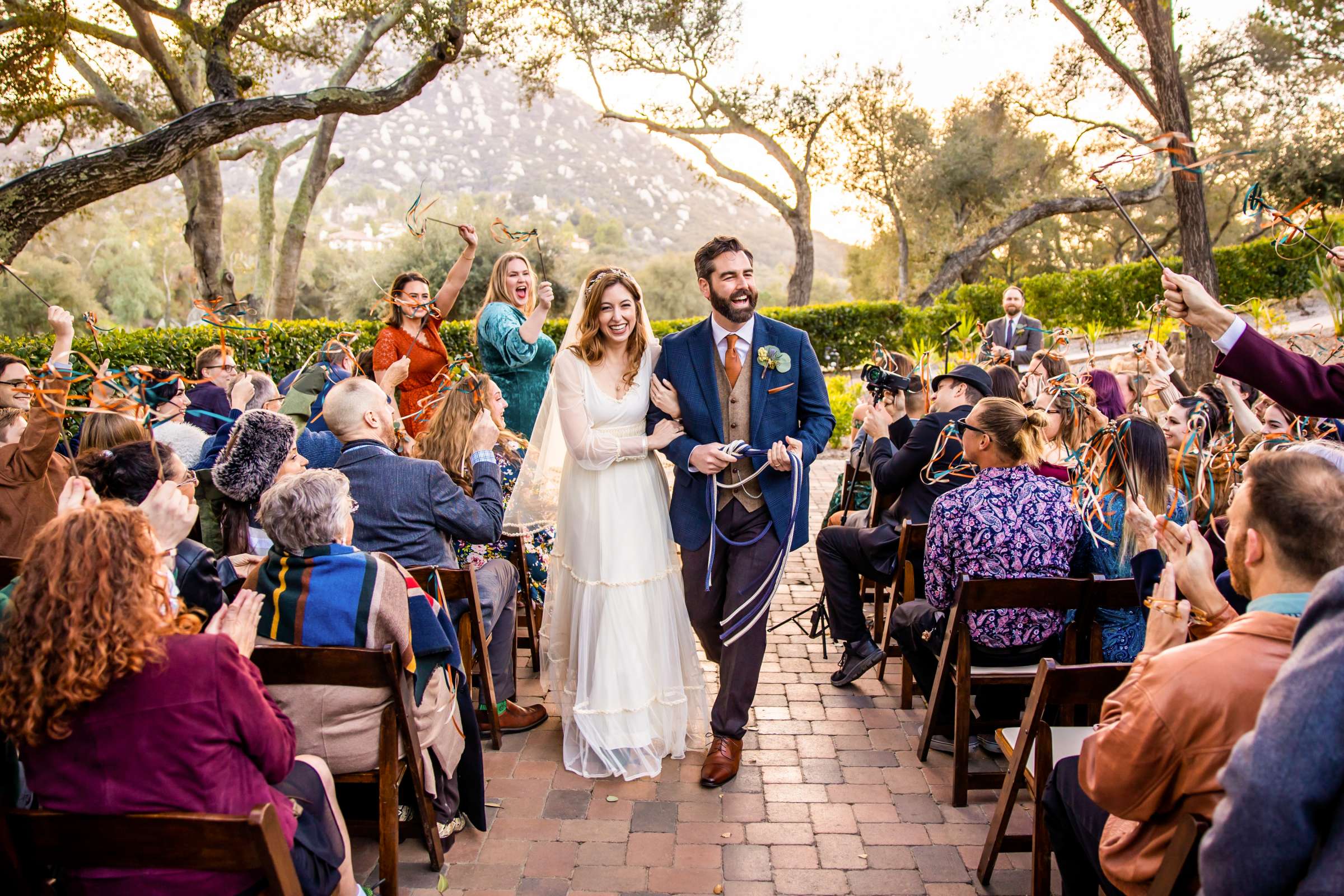 Mt Woodson Castle Wedding coordinated by Personal Touch Dining, Carissa and Justin Wedding Photo #14 by True Photography