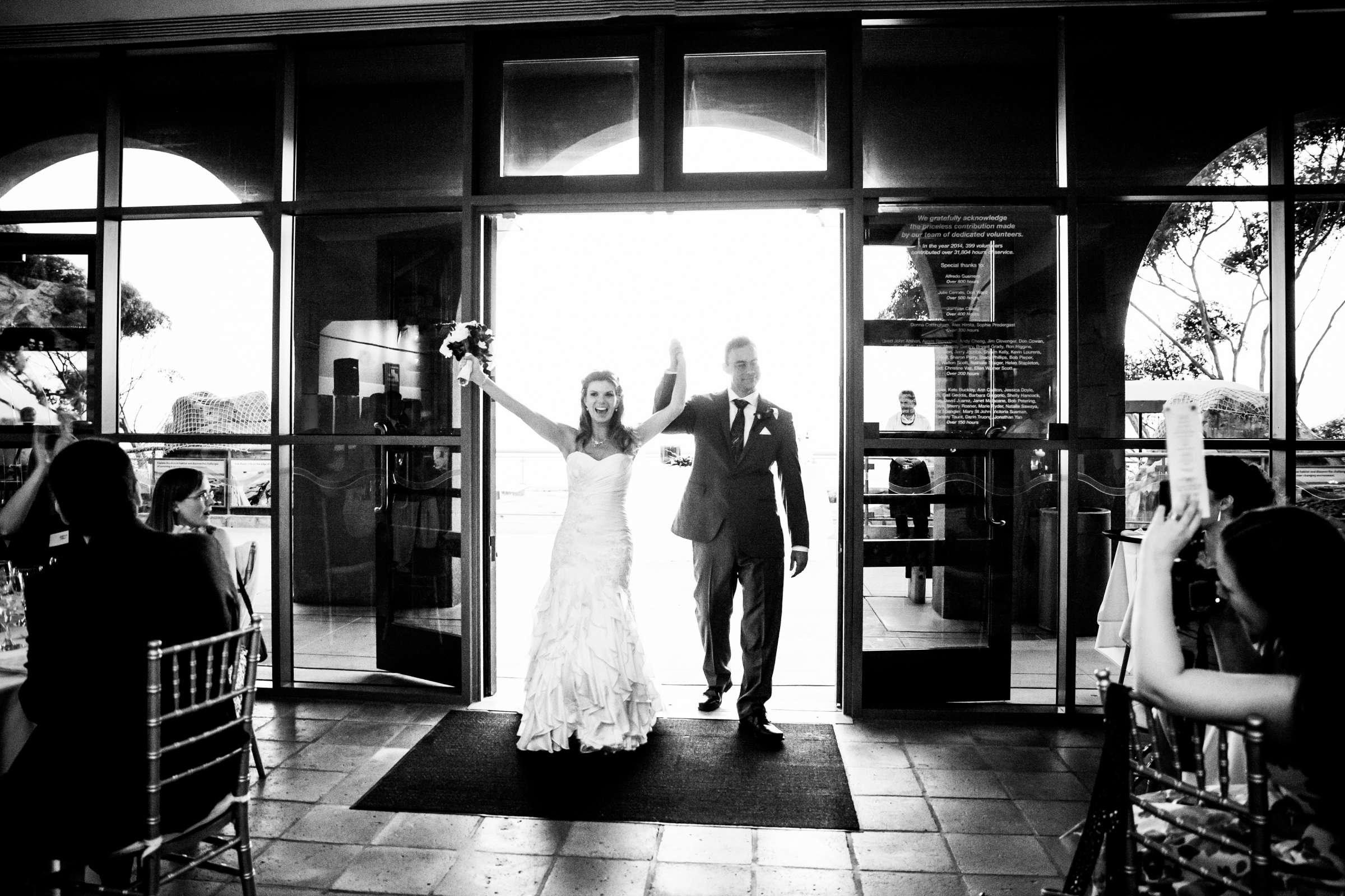 Birch Aquarium at Scripps Wedding, Cami and Zane Wedding Photo #55 by True Photography