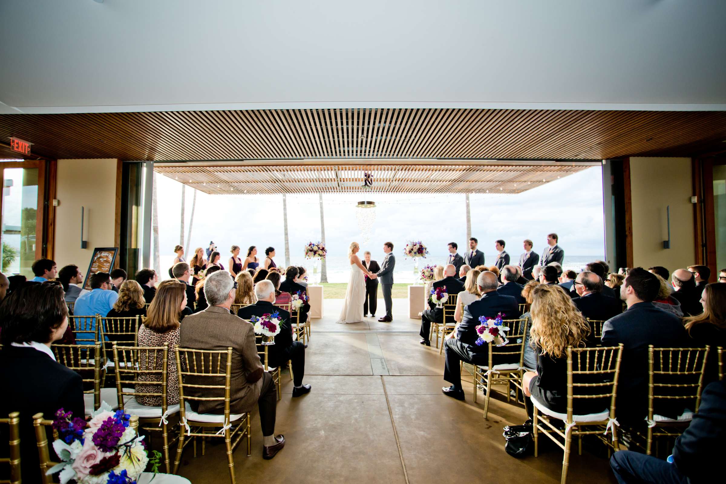 Scripps Seaside Forum Wedding coordinated by First Comes Love Weddings & Events, Jessica and Daniel Wedding Photo #185294 by True Photography