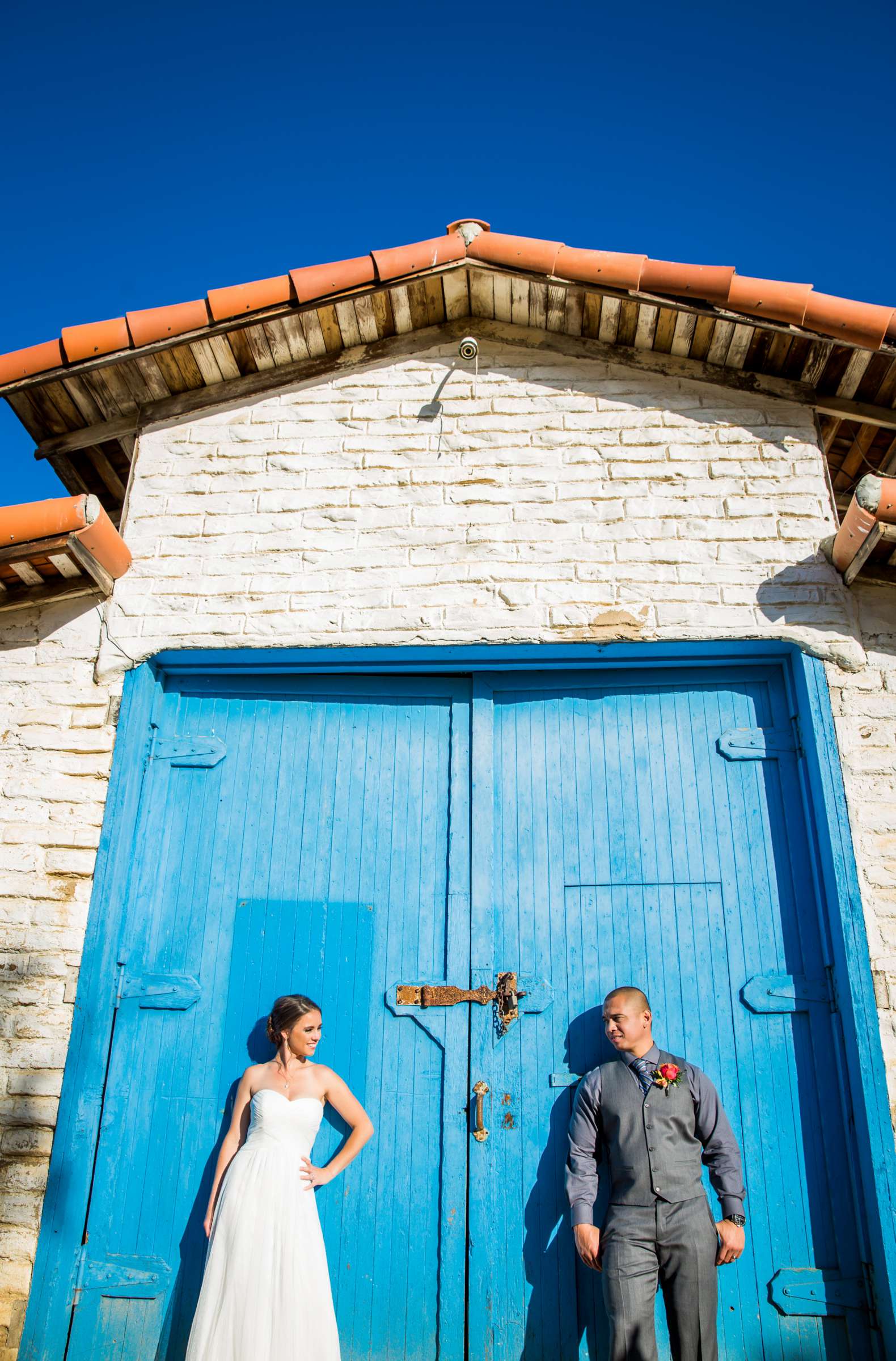 Blue colors at Leo Carrillo Ranch Wedding, MacKenzee and Efren Wedding Photo #1 by True Photography