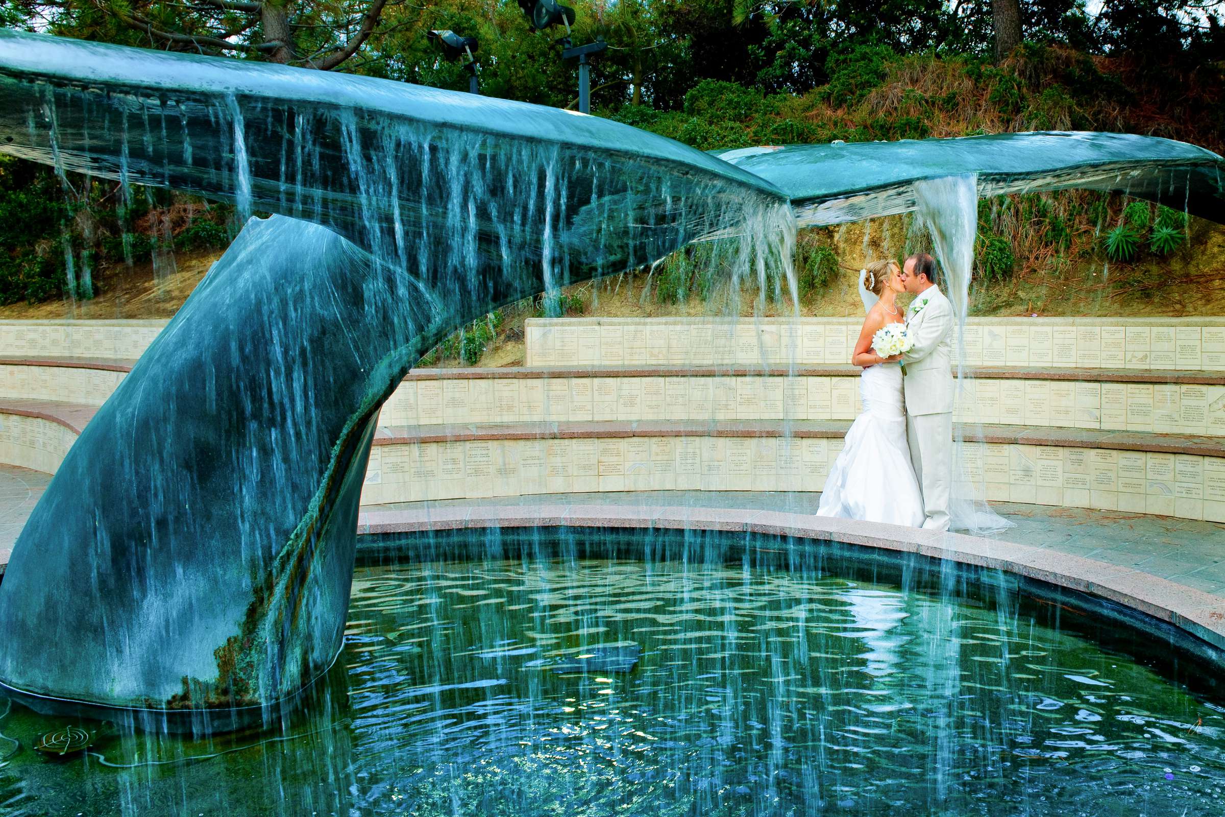 Birch Aquarium at Scripps Wedding coordinated by Bridal Bar, Jenny and Chris Wedding Photo #217479 by True Photography