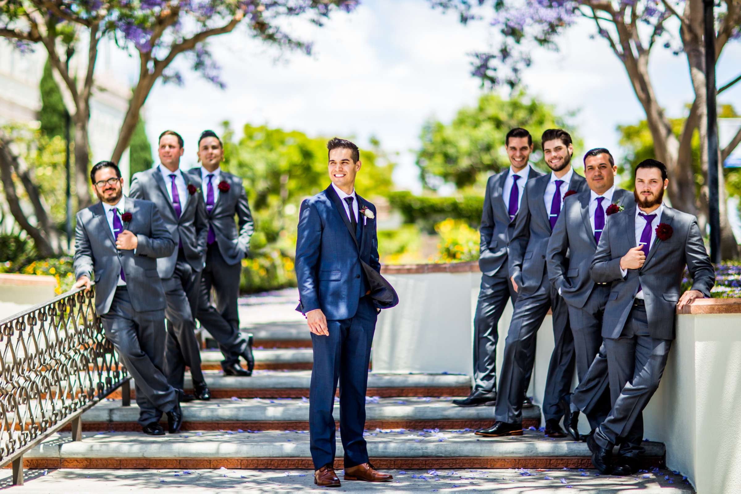 San Diego Central Library Wedding coordinated by Creative Affairs Inc, Alexandria and Daniel Wedding Photo #35 by True Photography