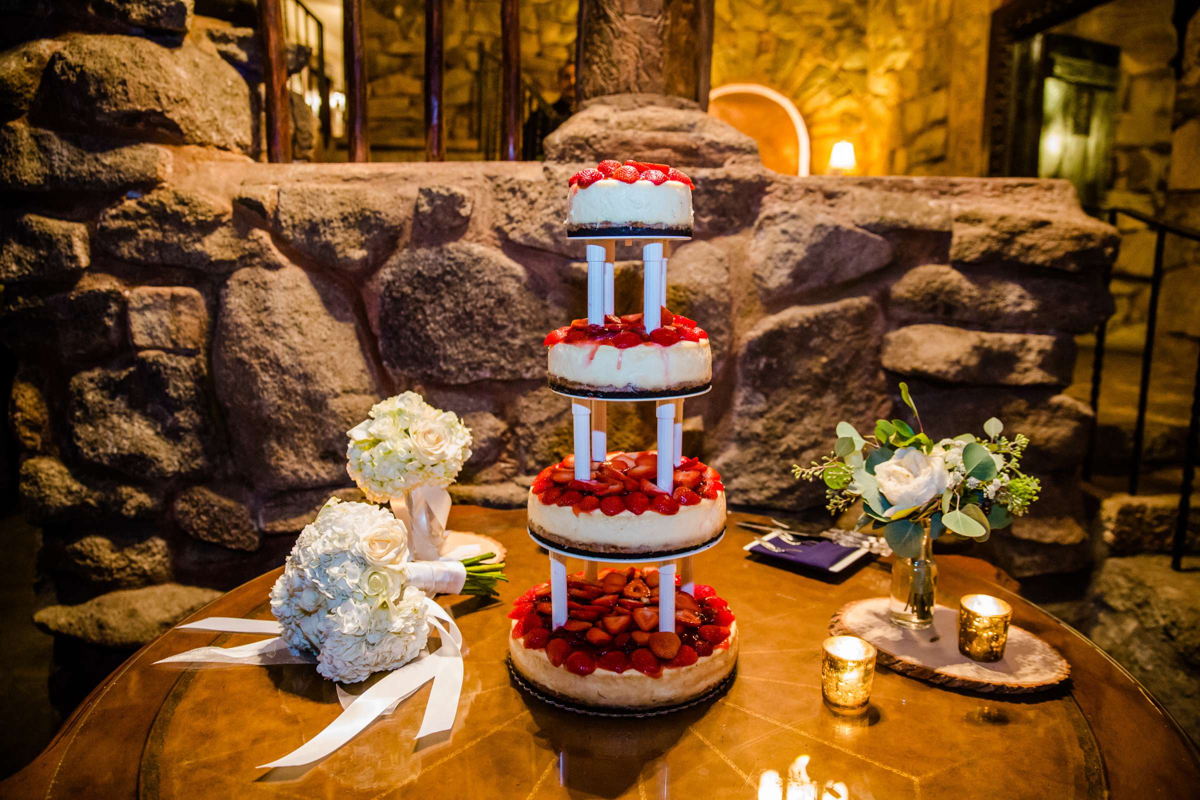 Mt Woodson Castle Wedding coordinated by Personal Touch Dining, Nicole and Isaiah Wedding Photo #254713 by True Photography