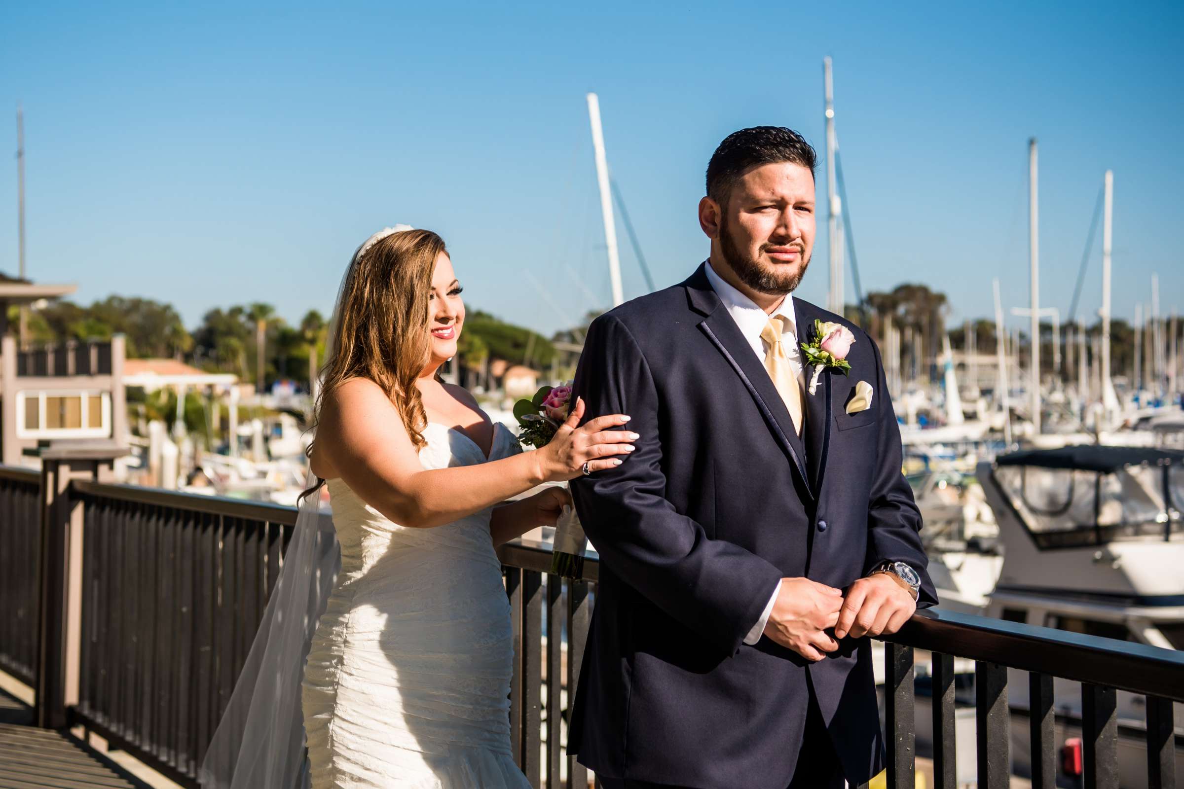 Marina Village Conference Center Wedding coordinated by Holly Kalkin Weddings, Kim and Andres Wedding Photo #30 by True Photography