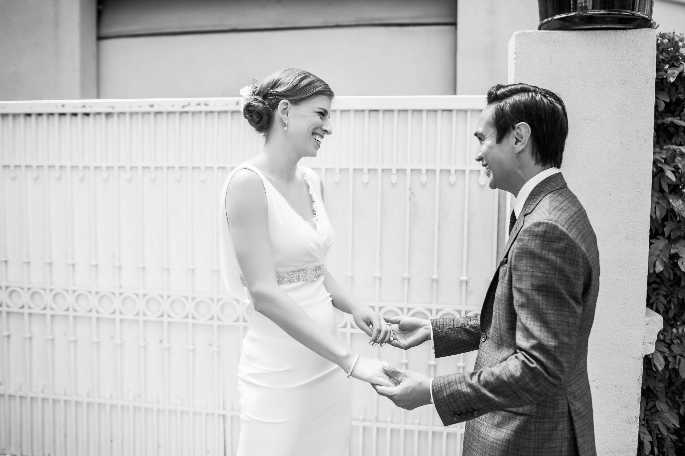 La Valencia Wedding coordinated by Love Marks the Spot, Allison and Mark Wedding Photo #3 by True Photography