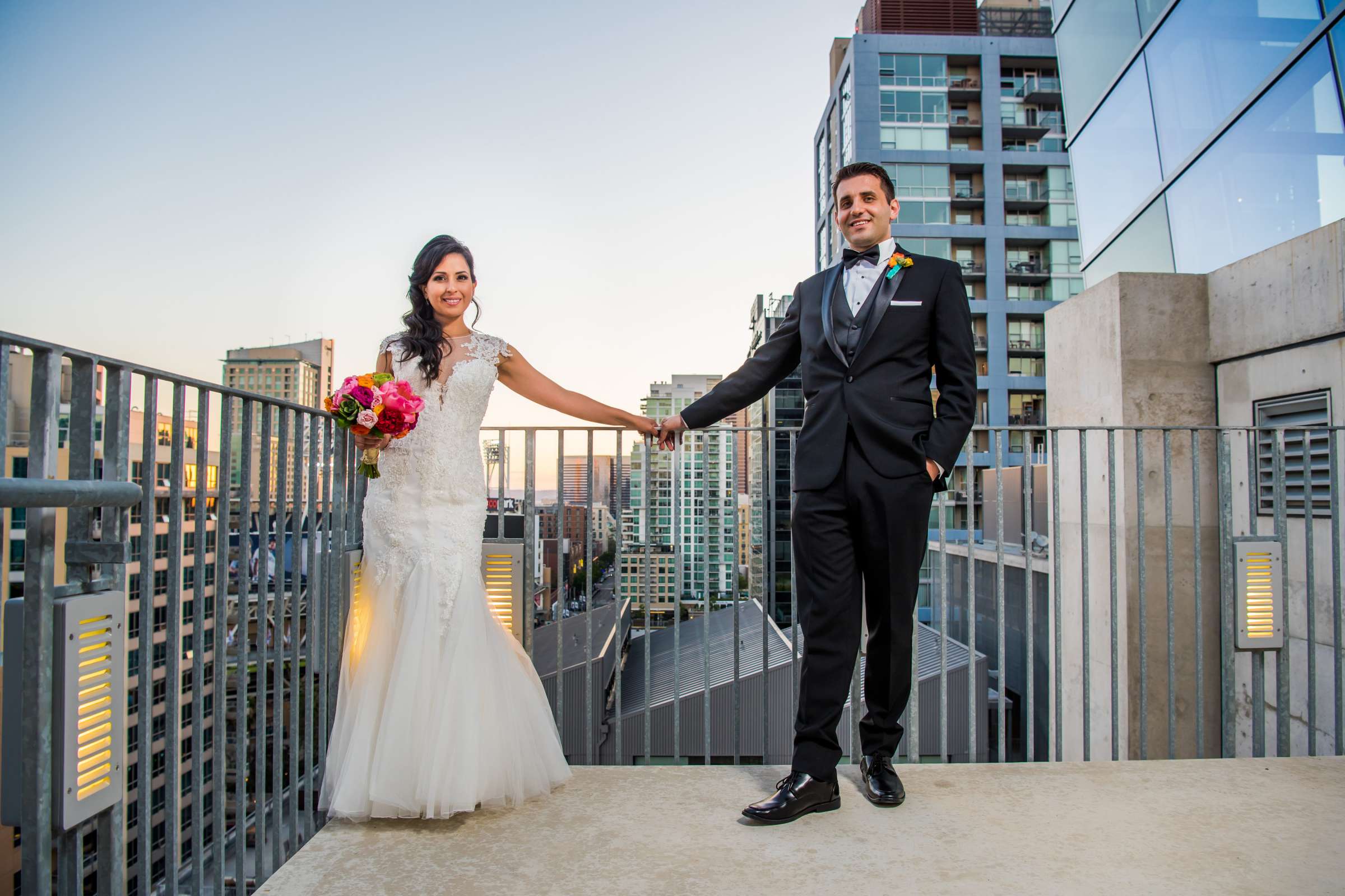 San Diego Central Library Wedding, Stephanie and Omar Wedding Photo #18 by True Photography