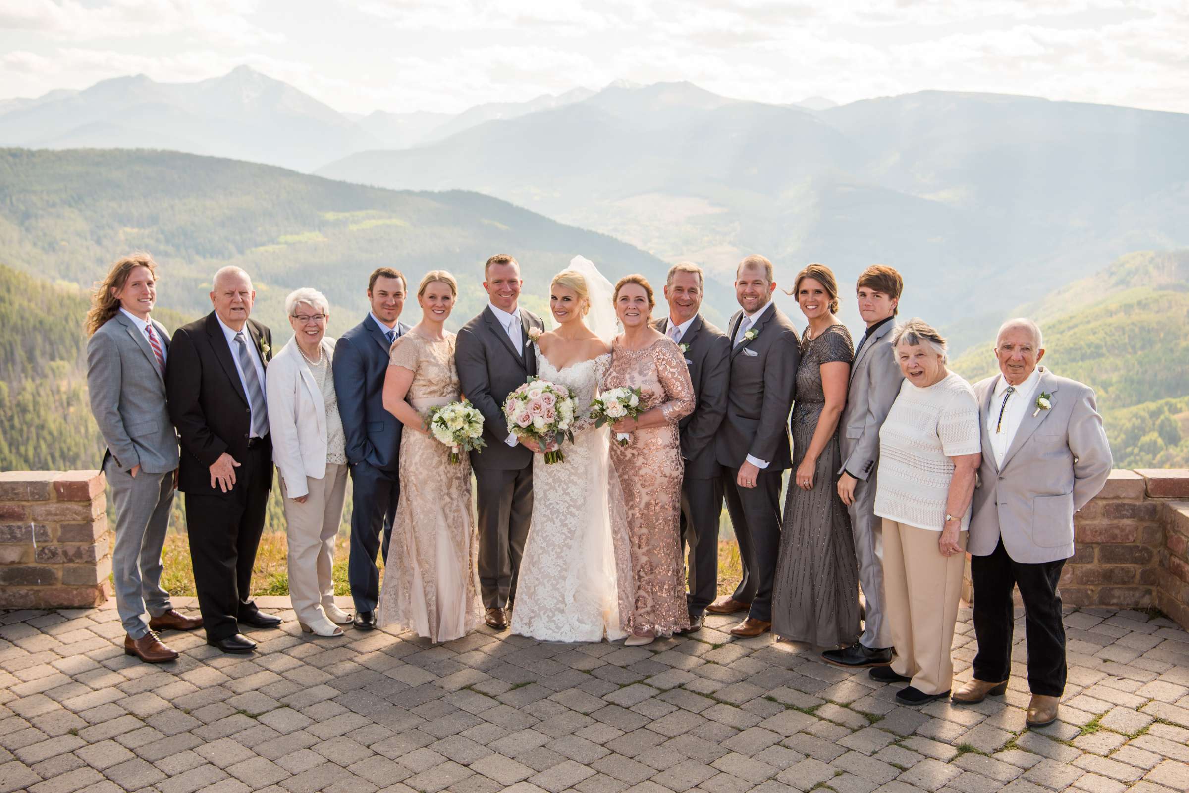 The Vail Wedding Deck Wedding coordinated by Carolyn Moorman, Heidi and Justin Wedding Photo #80 by True Photography
