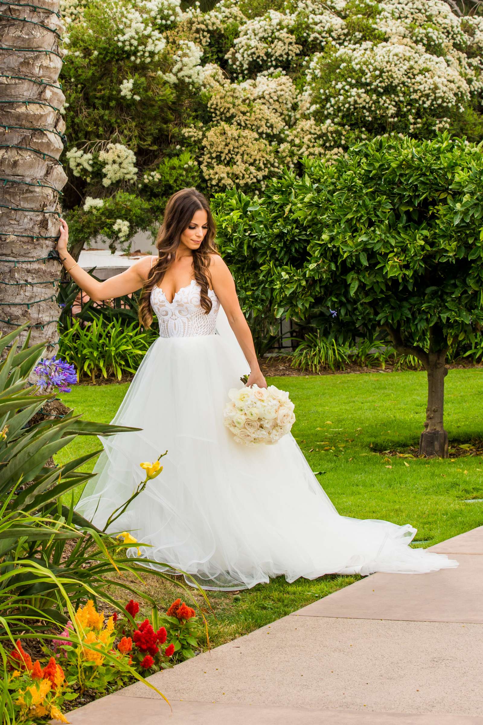 Omni La Costa Resort & Spa Wedding coordinated by Fabulous Two Design, Kristyn and Mani Wedding Photo #9 by True Photography