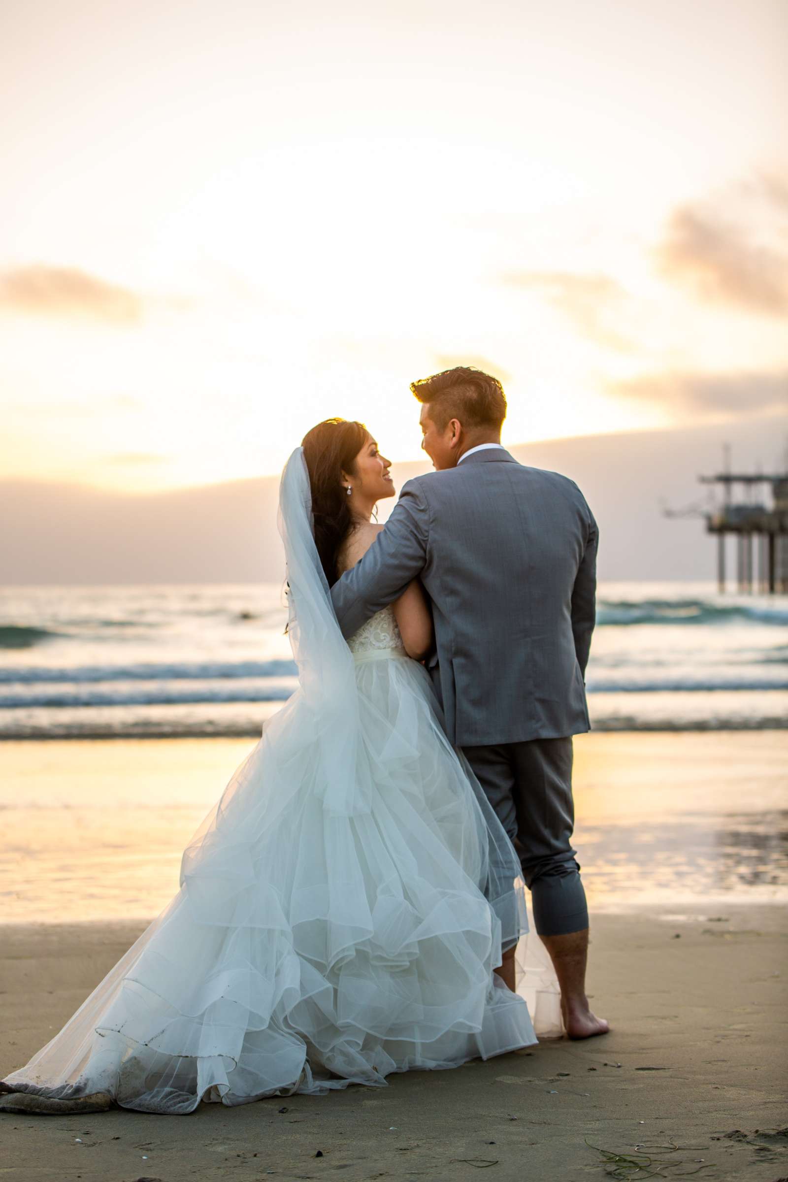 Scripps Seaside Forum Wedding coordinated by First Comes Love Weddings & Events, Beth and Brian Wedding Photo #156 by True Photography