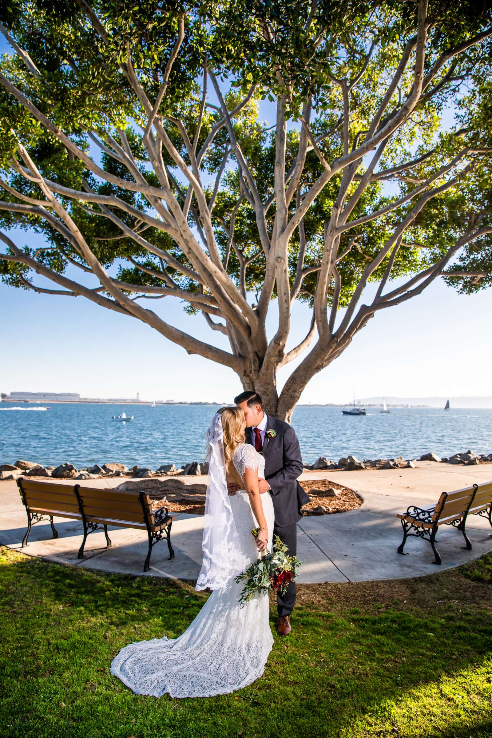 Harbor View Loft Wedding, Kelley and Aaron Wedding Photo #11 by True Photography