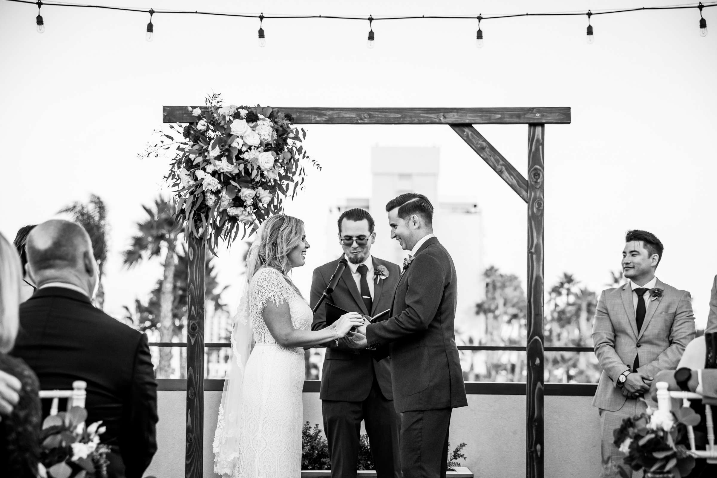 Harbor View Loft Wedding, Kelley and Aaron Wedding Photo #92 by True Photography