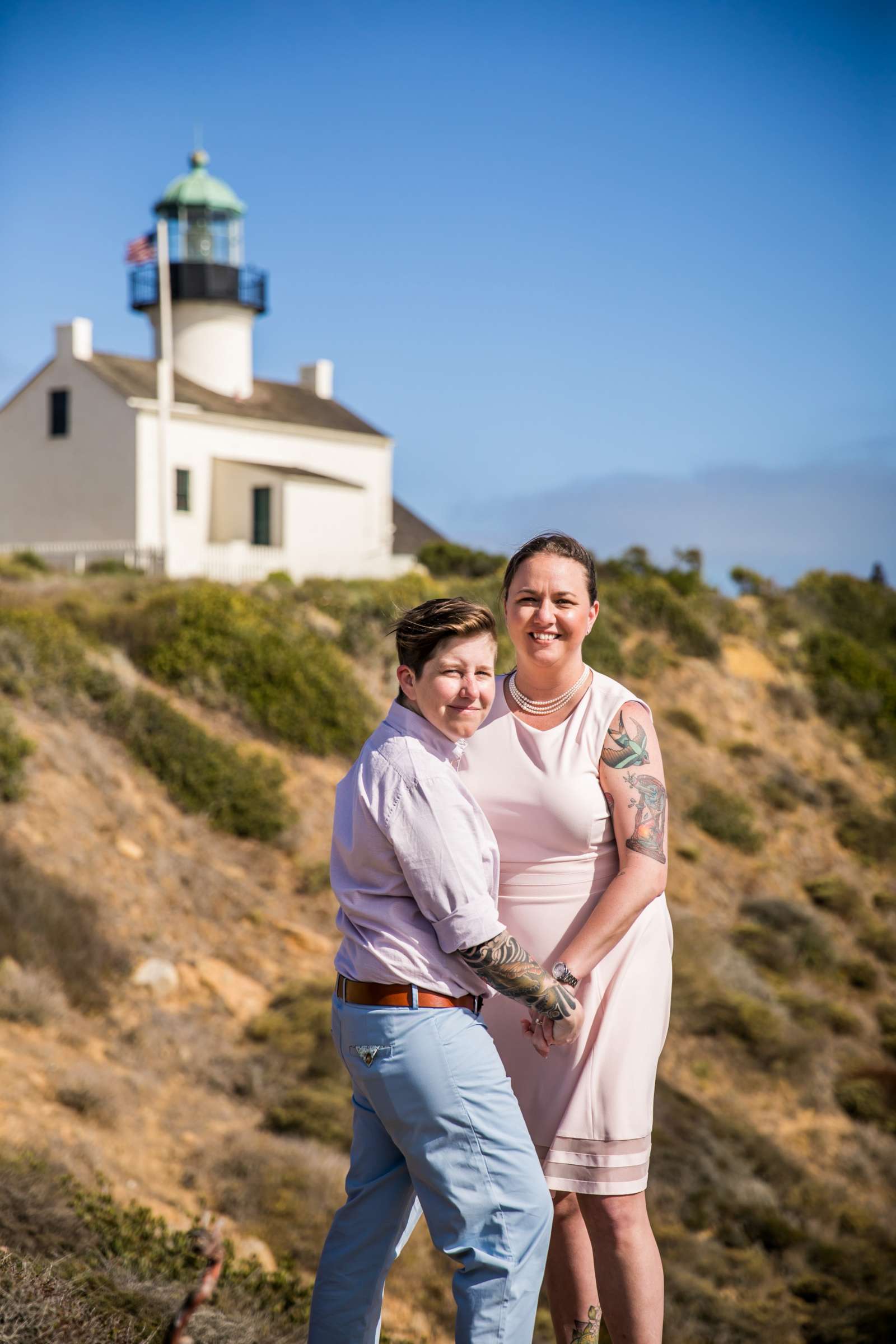 Old Point Loma Lighthouse Wedding, Amy and Kari Wedding Photo #630248 by True Photography