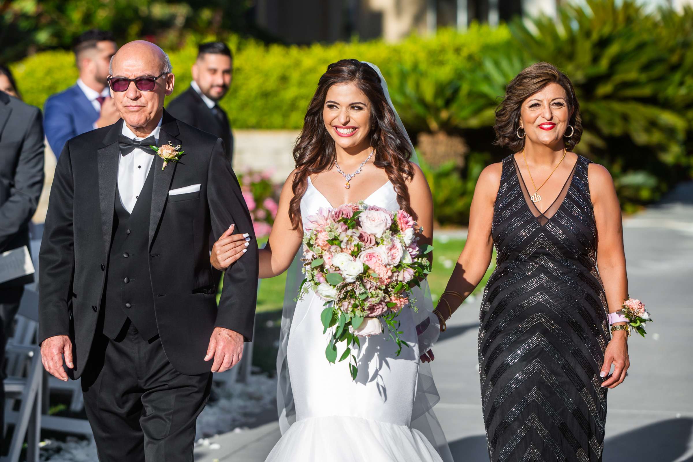 Hilton La Jolla Torrey Pines Wedding coordinated by First Comes Love Weddings & Events, Sarah and Alec Wedding Photo #20 by True Photography