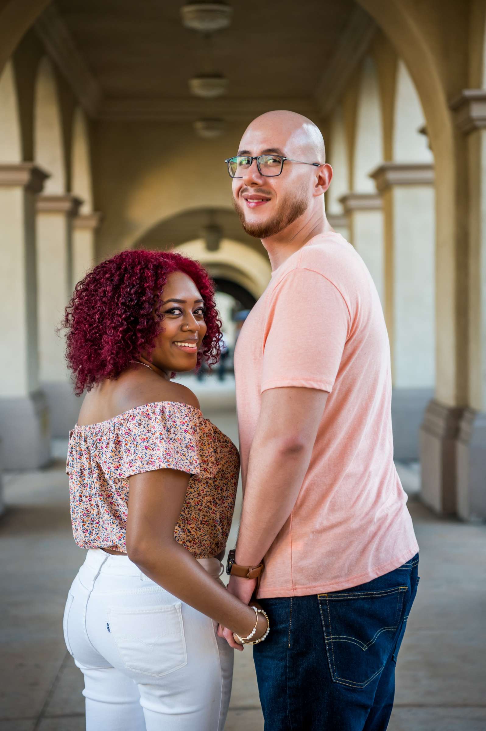 Grand Tradition Estate Engagement, Monet and Curtis Engagement Photo #12 by True Photography