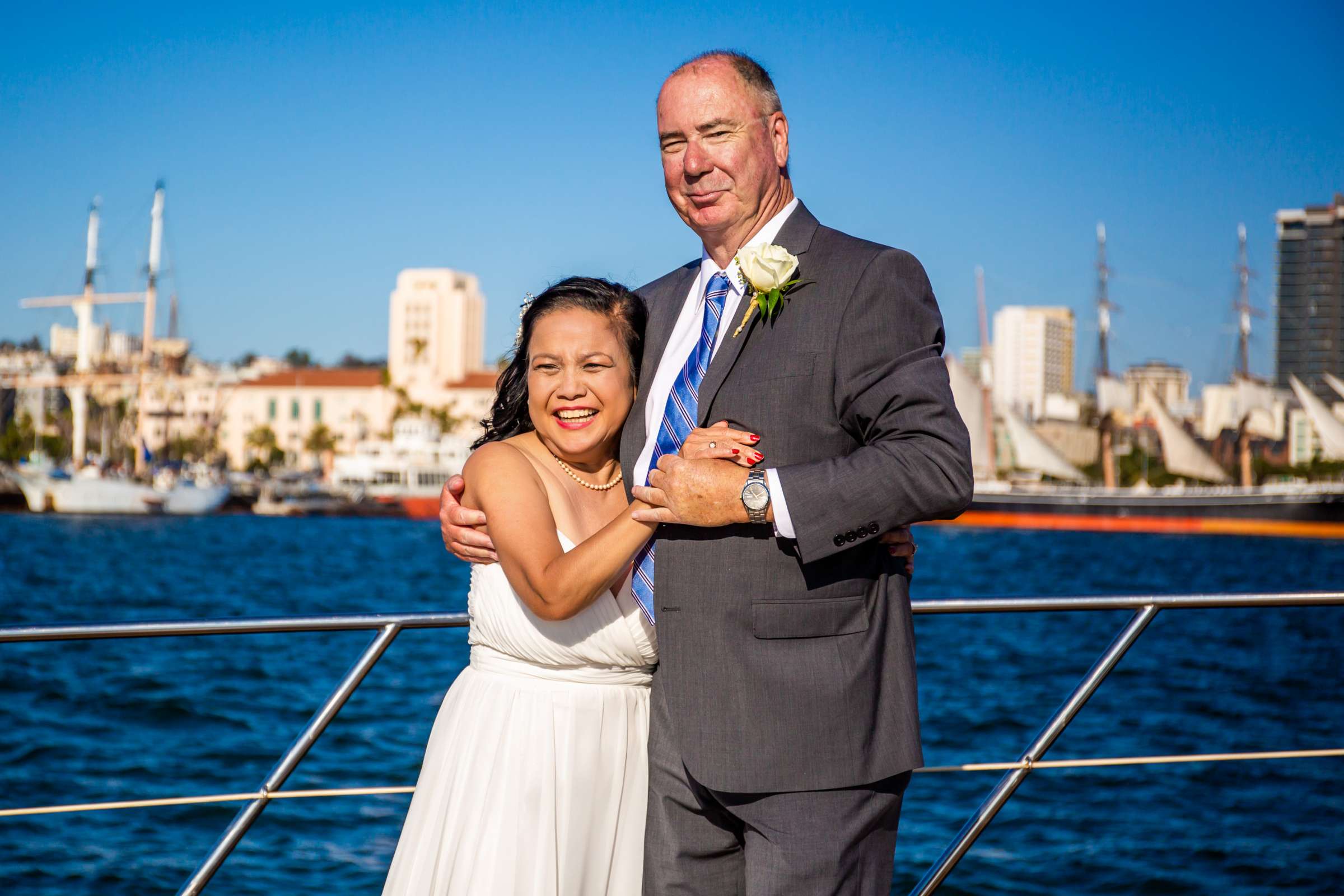 Flagship Cruises and Events Wedding, Pura and James Wedding Photo #2 by True Photography