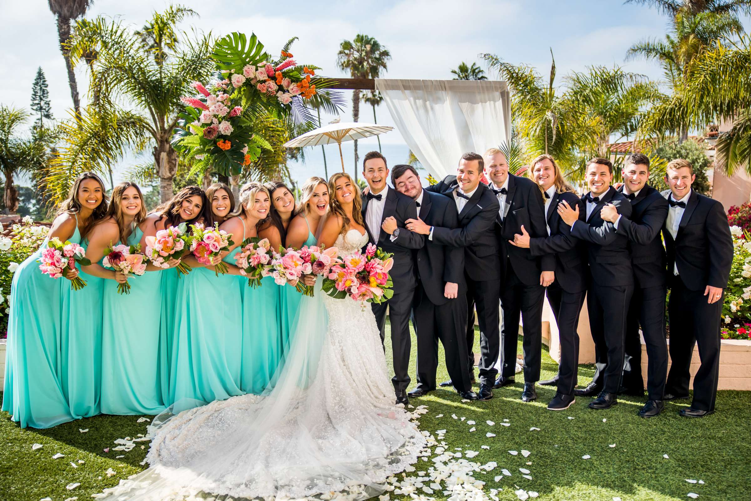 La Valencia Wedding coordinated by Monarch Weddings, Maureen and Ryan Wedding Photo #107 by True Photography