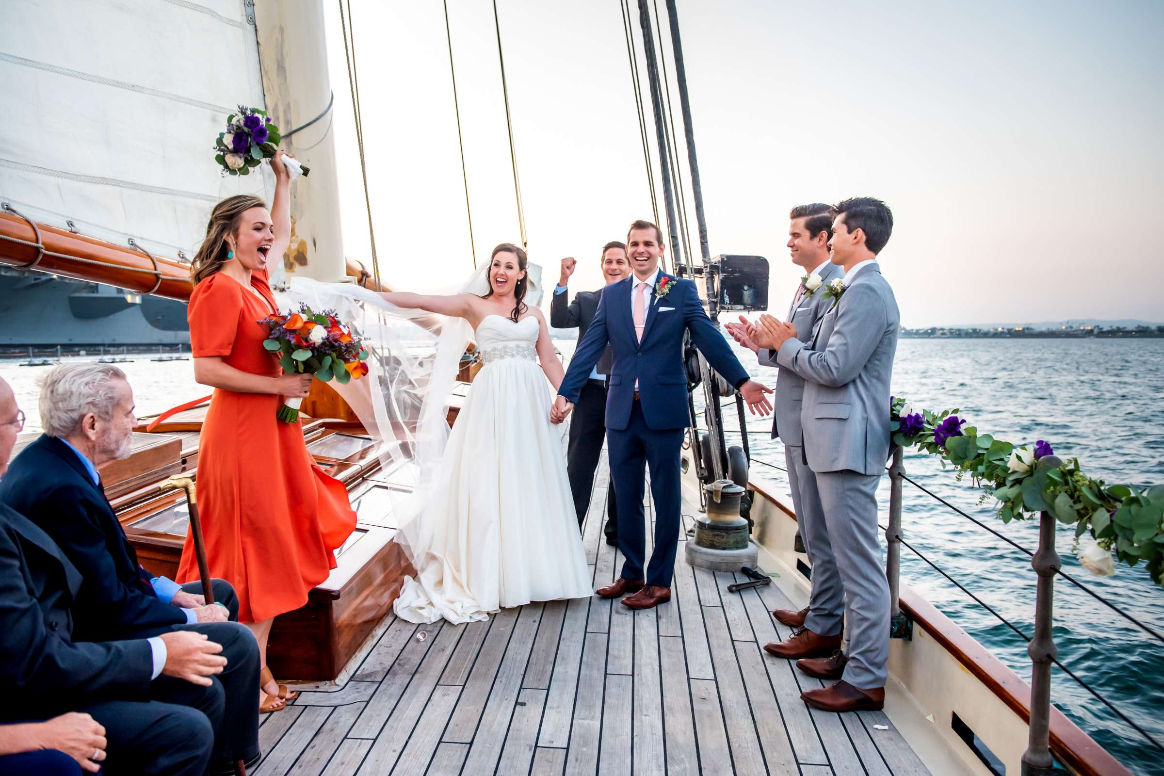 The America - Next Level Sailing Wedding, Tracy and Jarred Wedding Photo #42 by True Photography