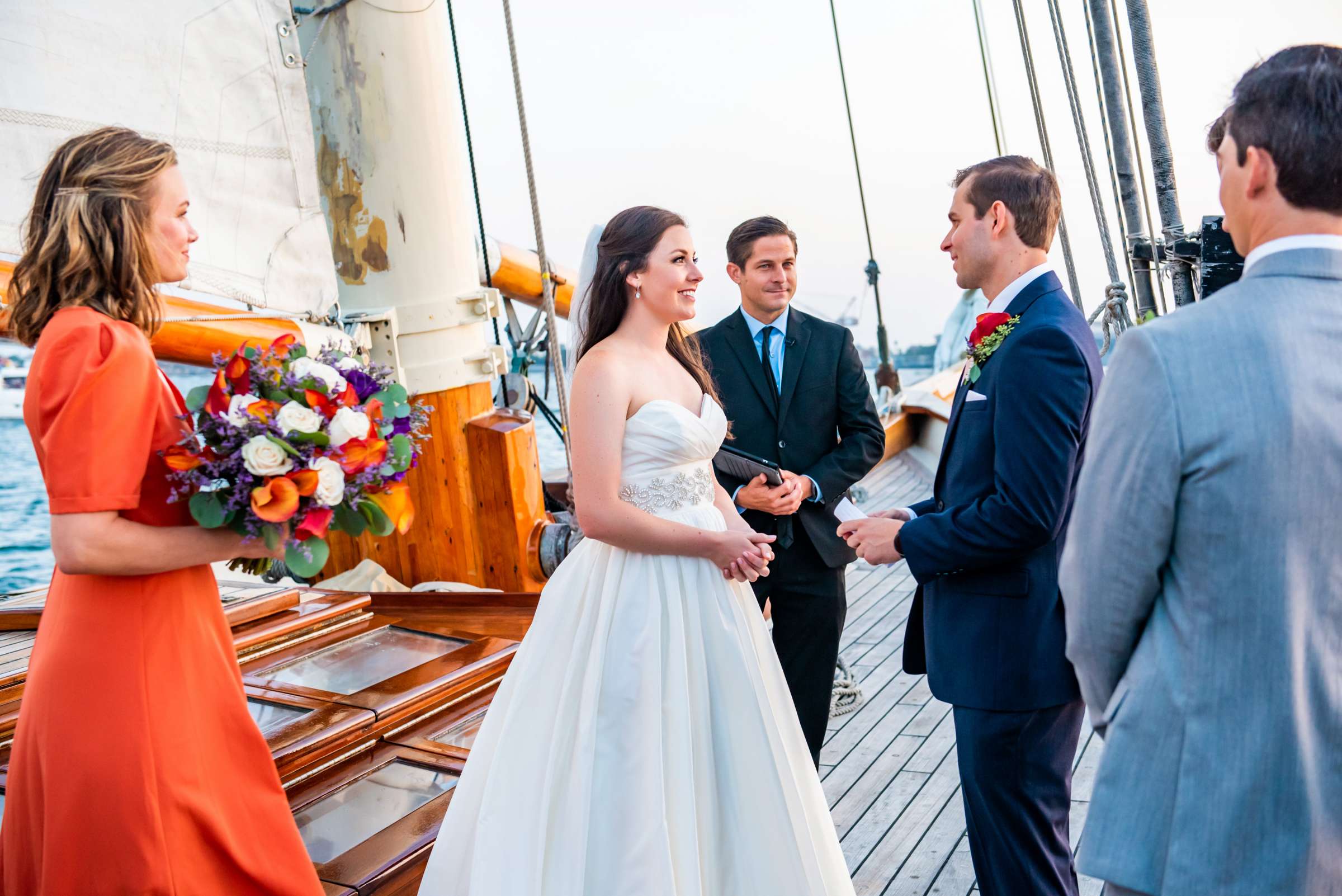 The America - Next Level Sailing Wedding, Tracy and Jarred Wedding Photo #36 by True Photography