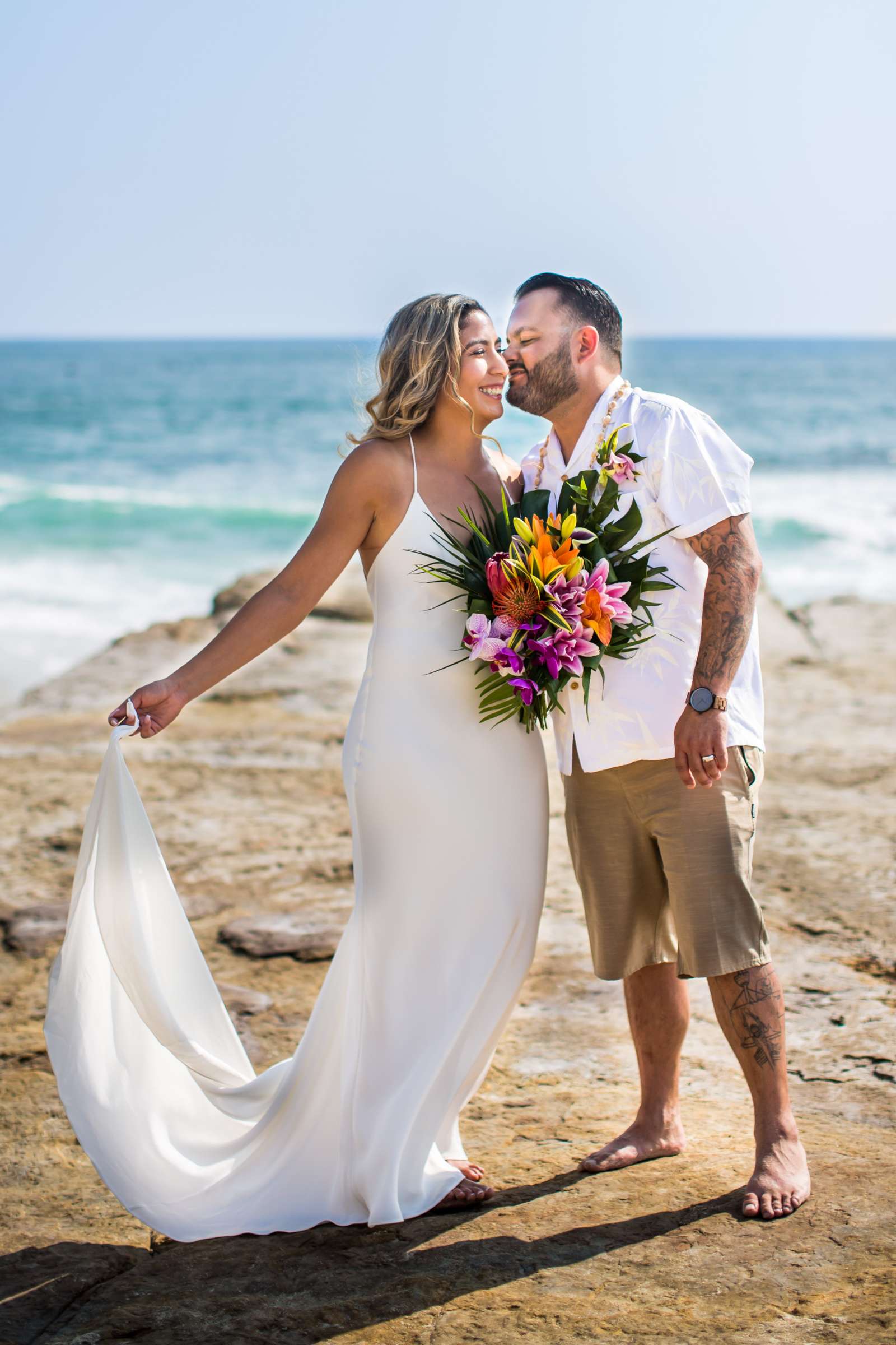 Windansea Beach Wedding, Alexis and Shawn Wedding Photo #1 by True Photography