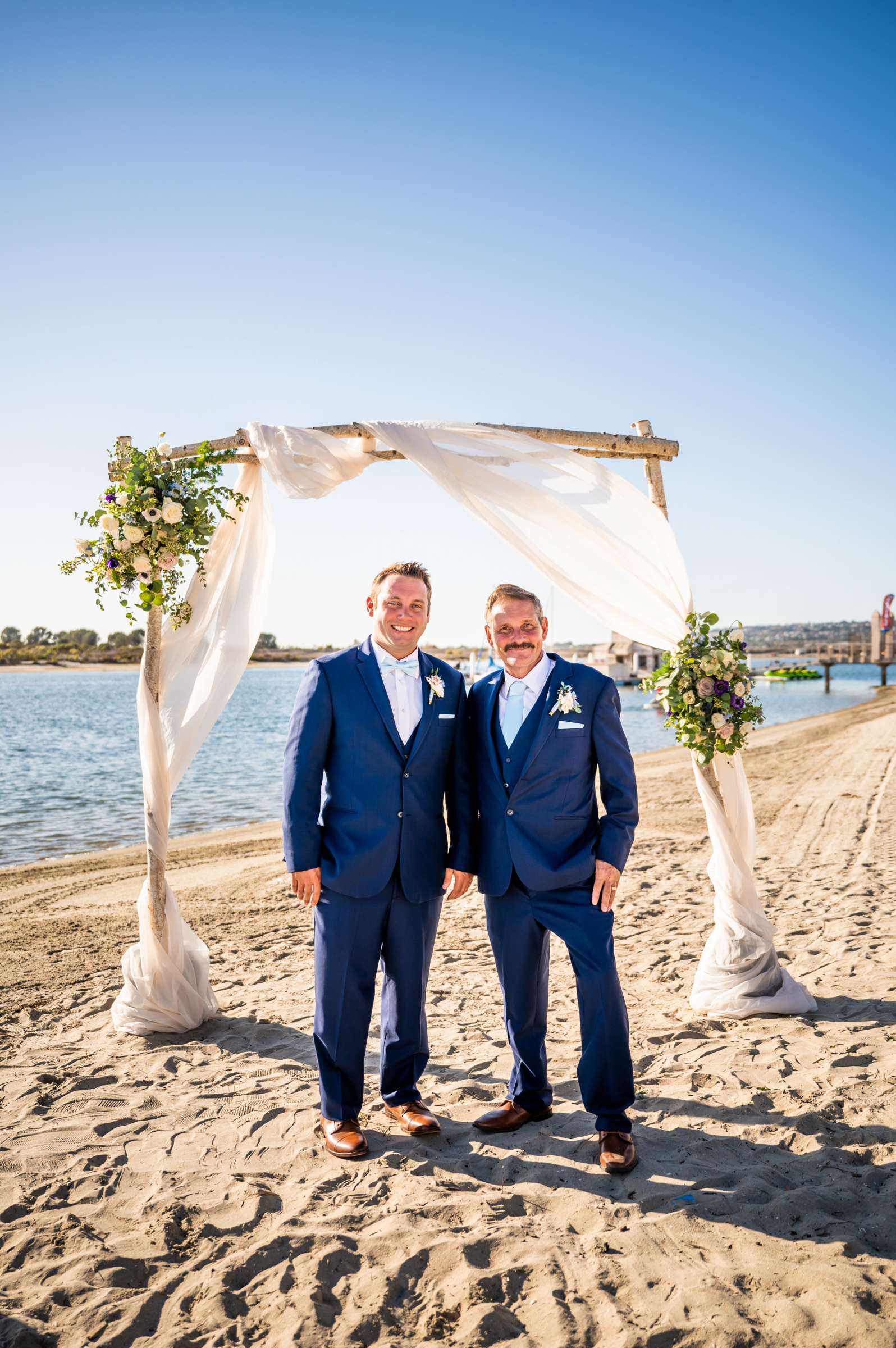 San Diego Mission Bay Resort Wedding coordinated by Type A Soiree Events, Grete and Brandon Wedding Photo #51 by True Photography