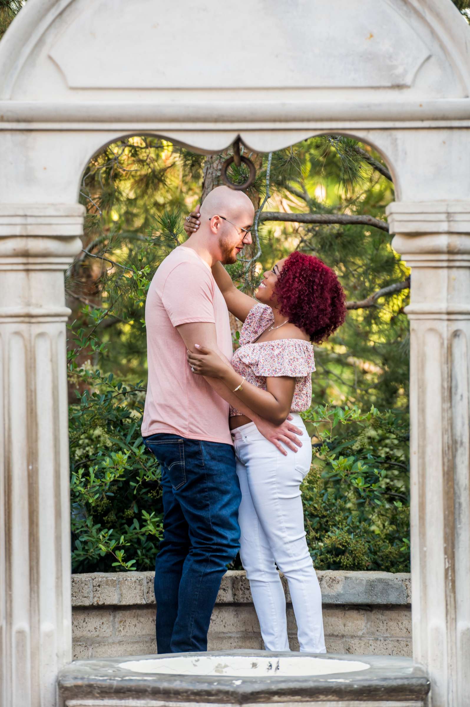Grand Tradition Estate Engagement, Monet and Curtis Engagement Photo #11 by True Photography