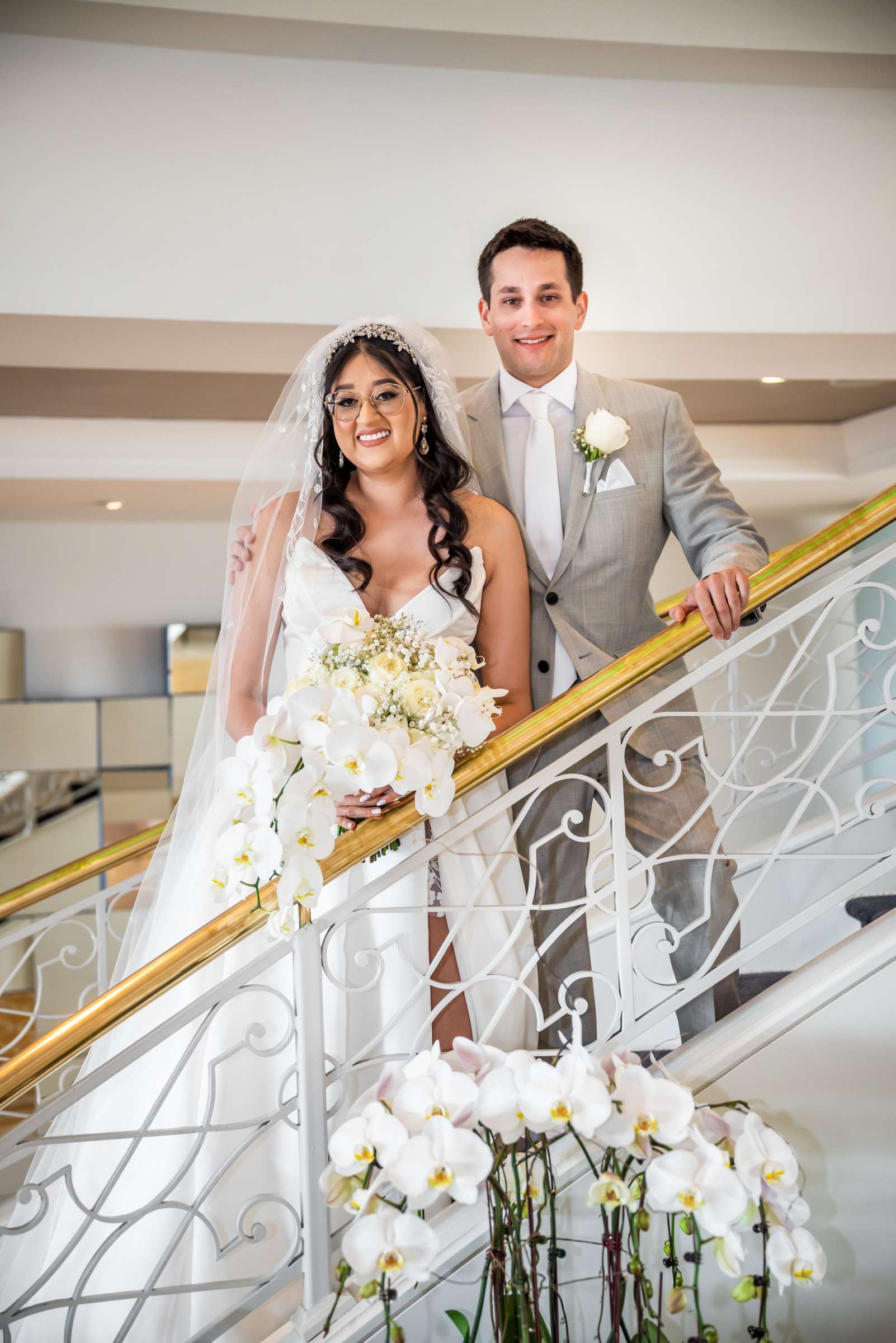 Loews Coronado Bay Resort Wedding coordinated by Back Patio Event Design, Nayeli and Andrew Wedding Photo #5 by True Photography