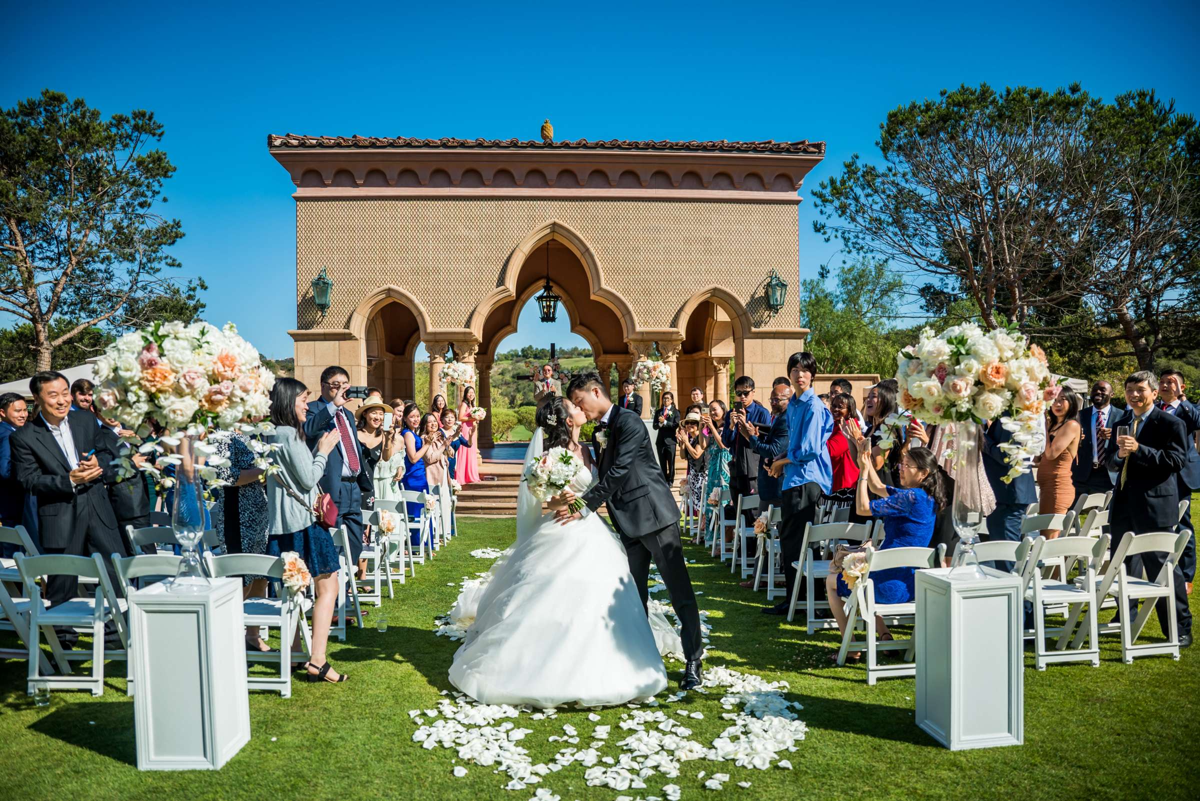 Fairmont Grand Del Mar Wedding coordinated by First Comes Love Weddings & Events, Sibo and David Wedding Photo #636754 by True Photography