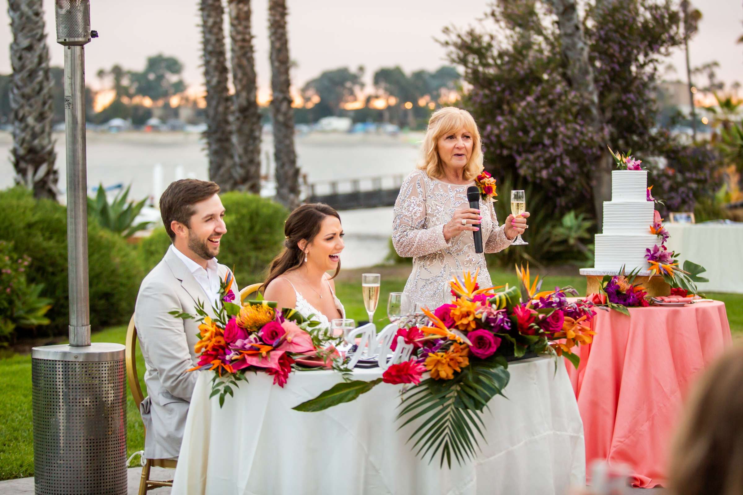 Paradise Point Wedding coordinated by Holly Kalkin Weddings, Tiffany and Tyler Wedding Photo #117 by True Photography