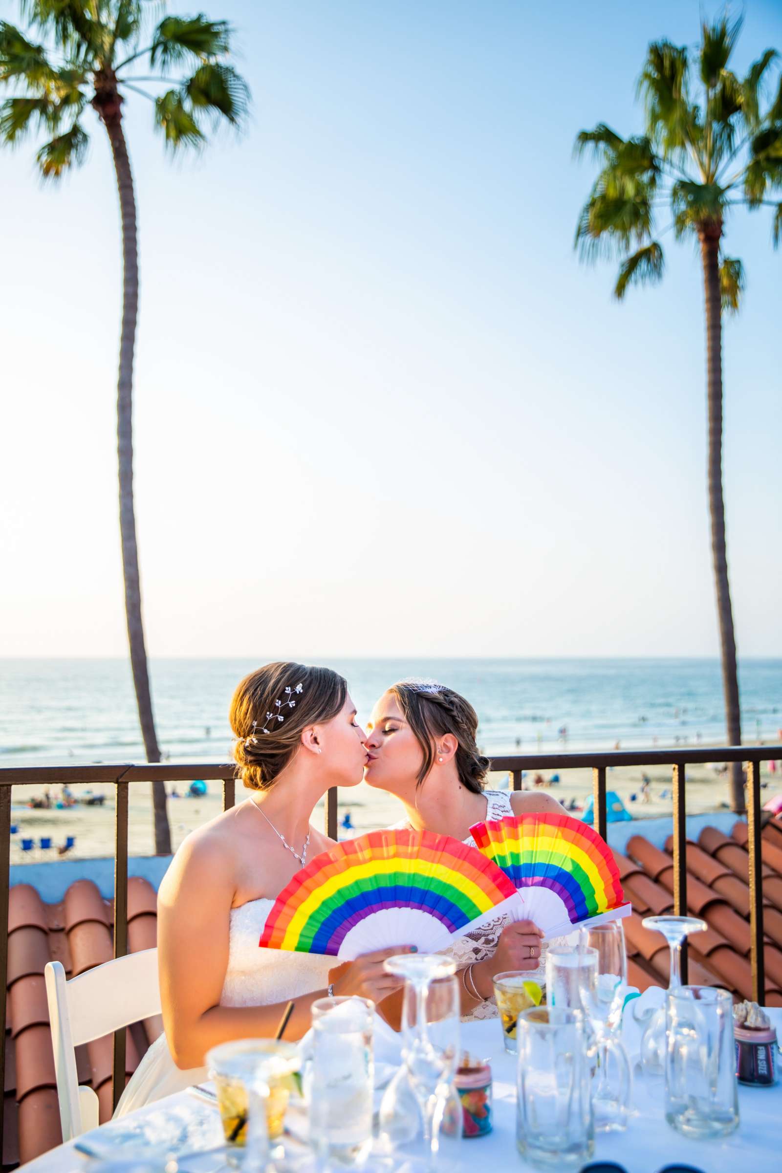 La Jolla Shores Hotel Wedding, Sarah and Kacey Wedding Photo #91 by True Photography