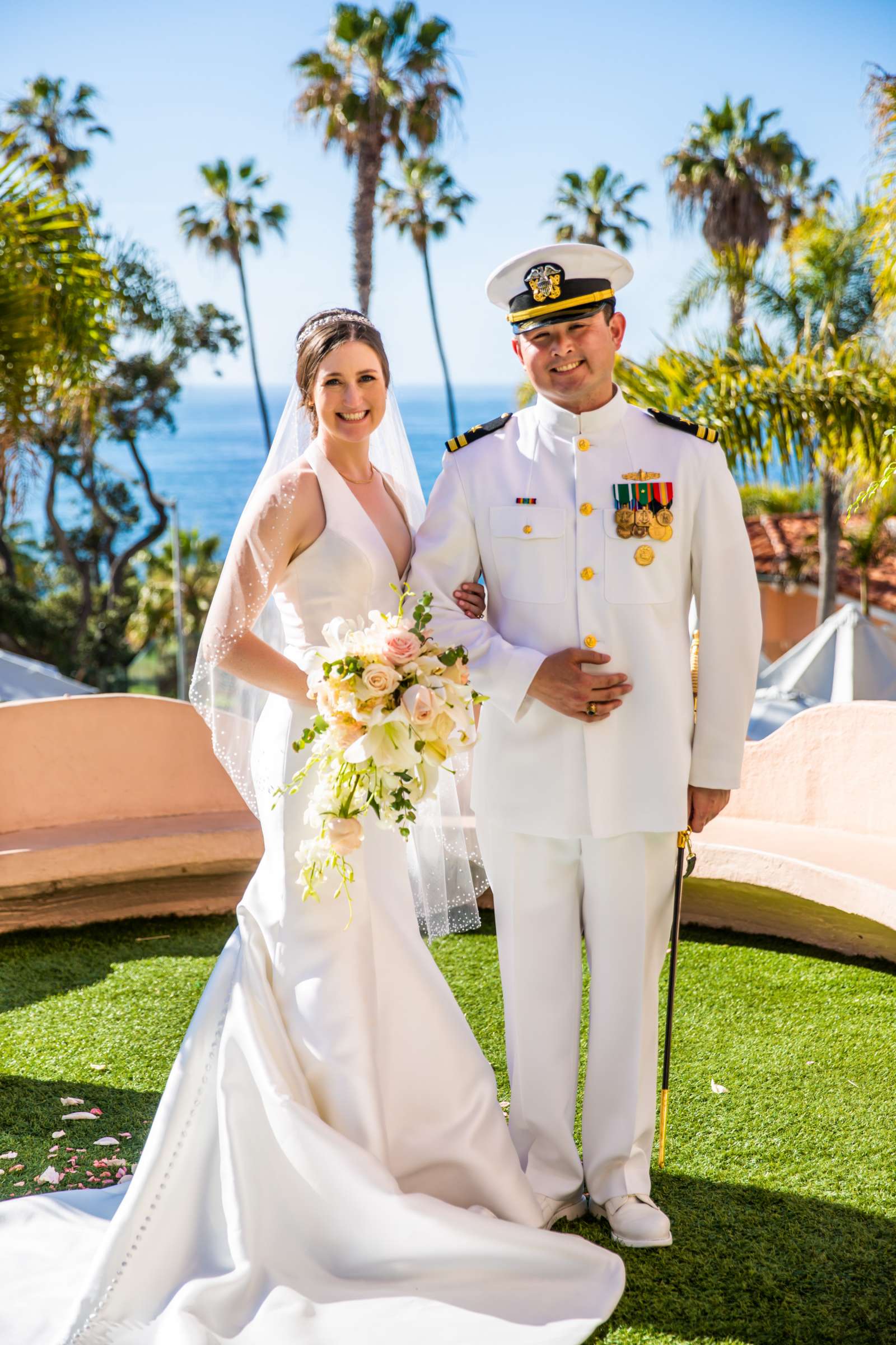 La Valencia Wedding coordinated by Elements of Style, Courtney and Ralph Wedding Photo #7 by True Photography