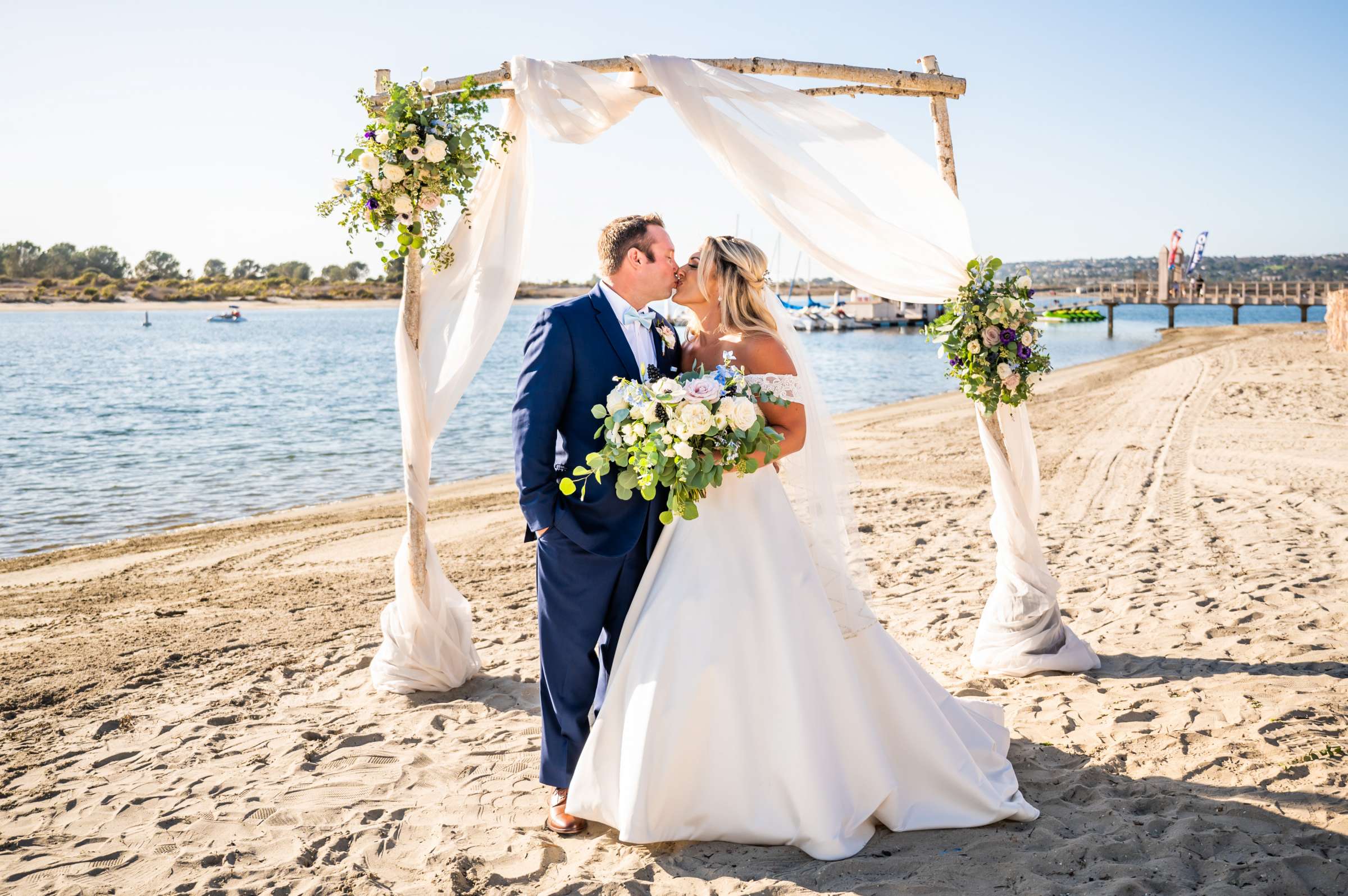 San Diego Mission Bay Resort Wedding coordinated by Type A Soiree Events, Grete and Brandon Wedding Photo #44 by True Photography