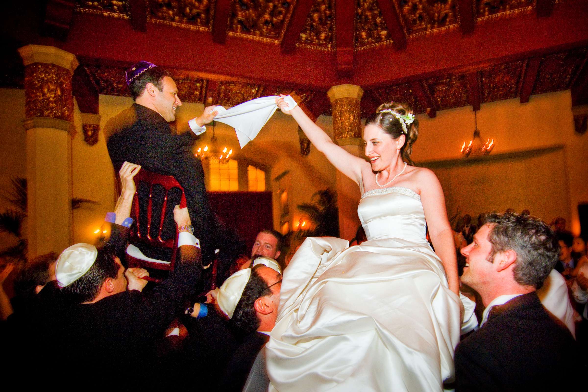 Hora at El Cortez Wedding, Laura and David Wedding Photo #22 by True Photography