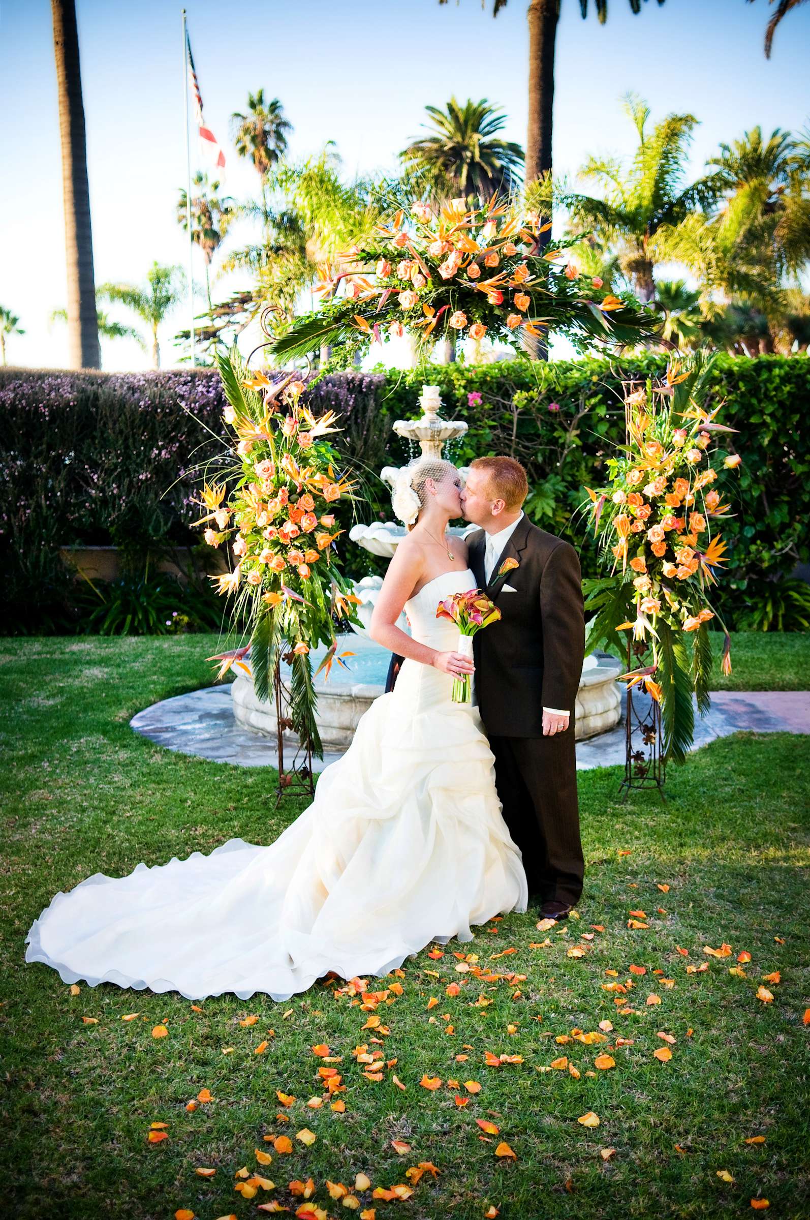 La Jolla Woman's Club Wedding coordinated by Bliss Events, Mande and Chad Wedding Photo #39 by True Photography