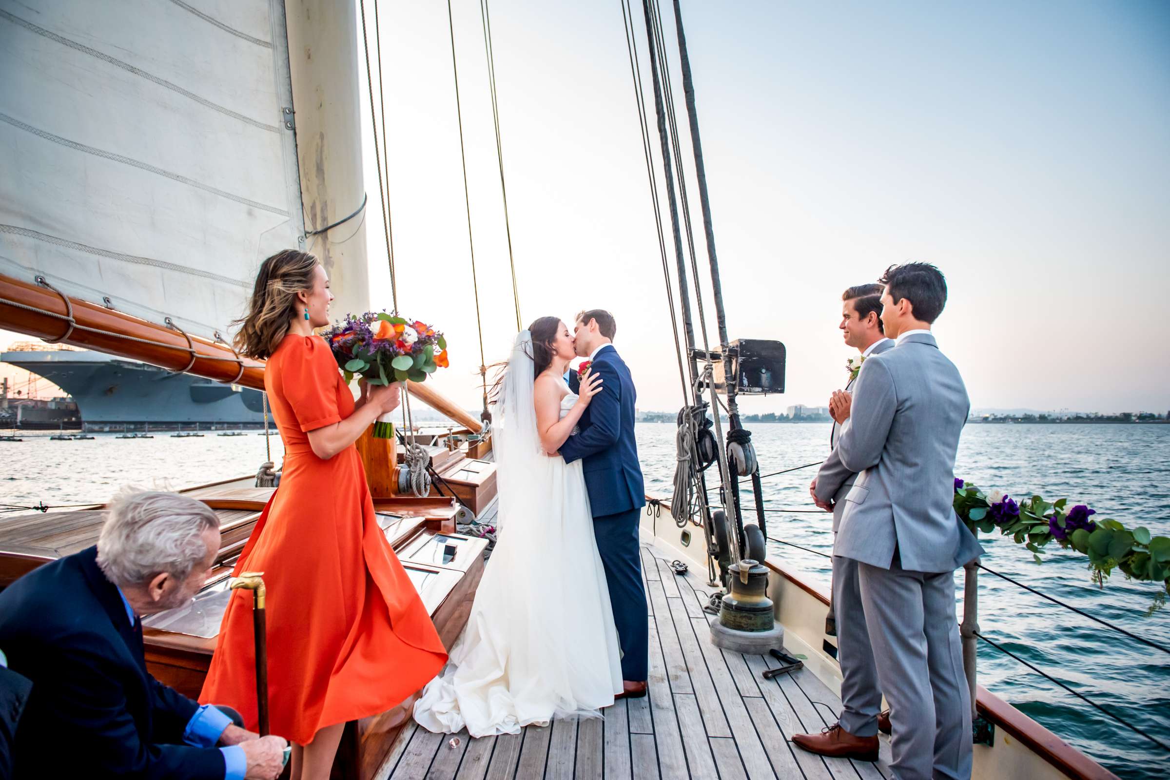 The America - Next Level Sailing Wedding, Tracy and Jarred Wedding Photo #41 by True Photography