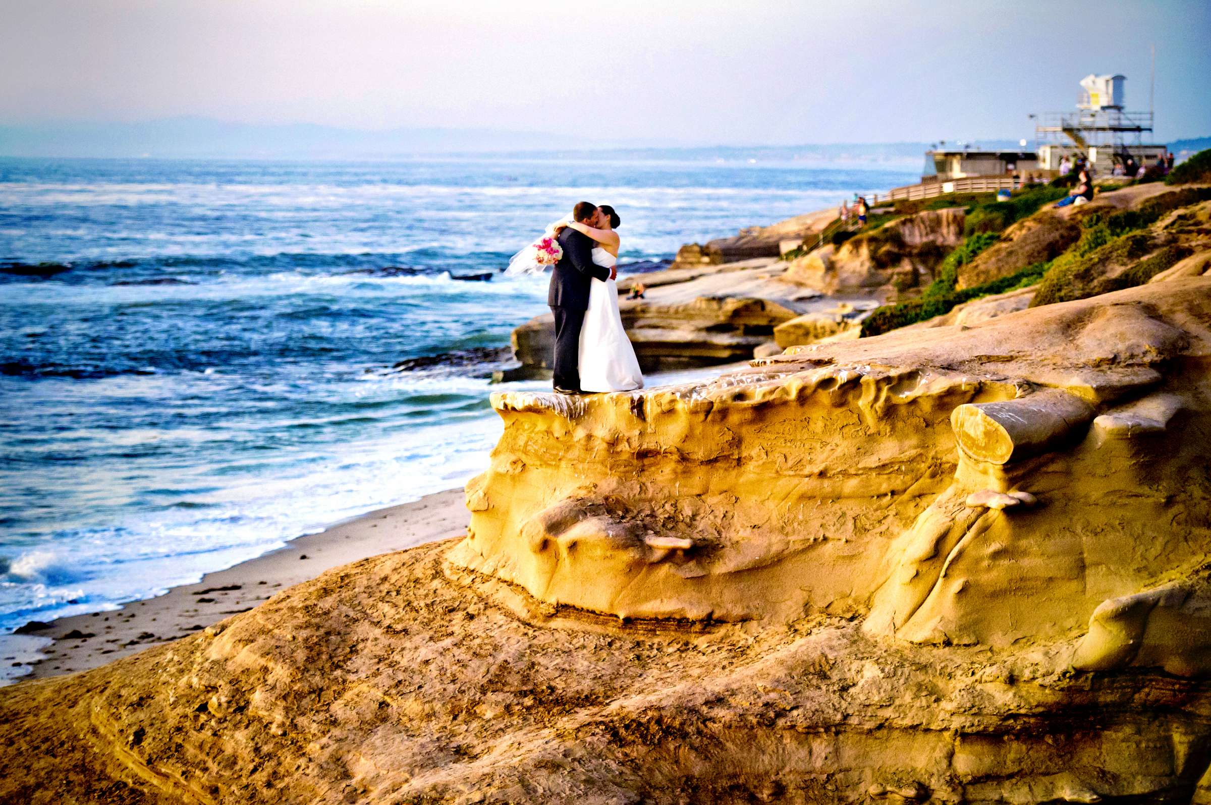 Museum of Contemporary Art-La Jolla Wedding coordinated by Something Blue Wedding Coordination, Romy and Christopher Wedding Photo #79249 by True Photography