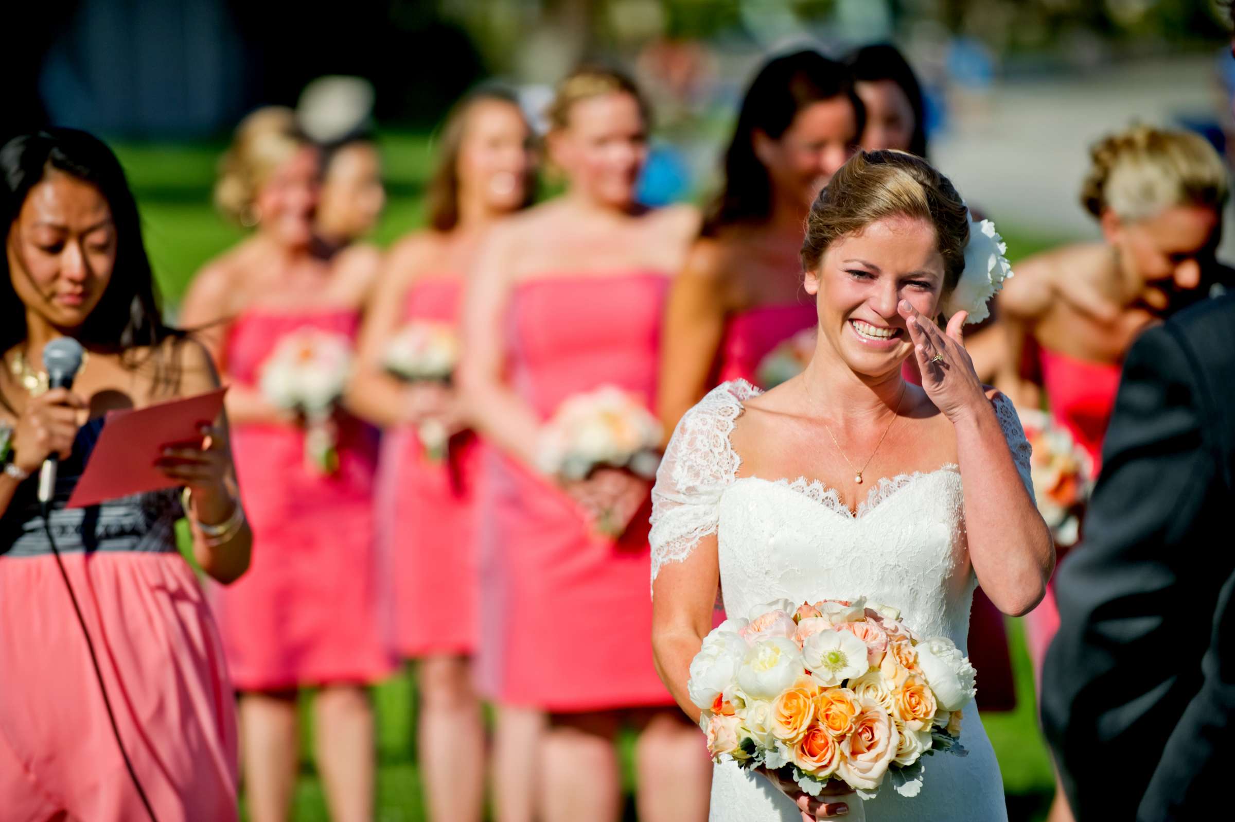 Emotional moment at Catamaran Resort Wedding, Laura and Christian Wedding Photo #20 by True Photography