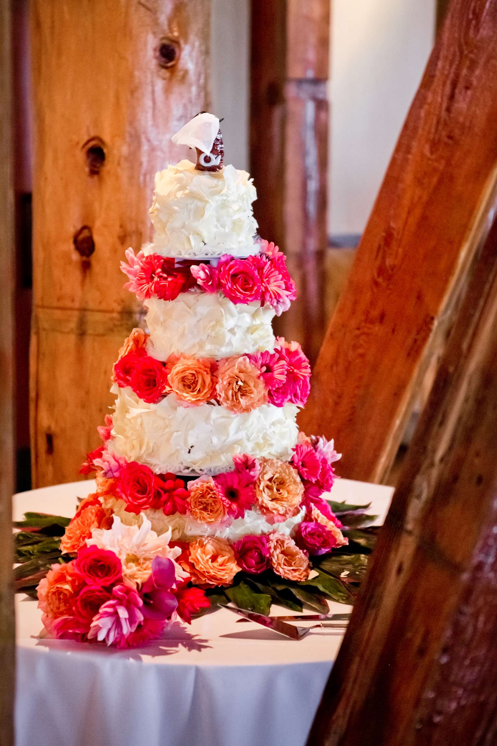 Cake at Bali Hai Wedding coordinated by Tres Chic Affairs, Ilze and Jon Wedding Photo #93778 by True Photography