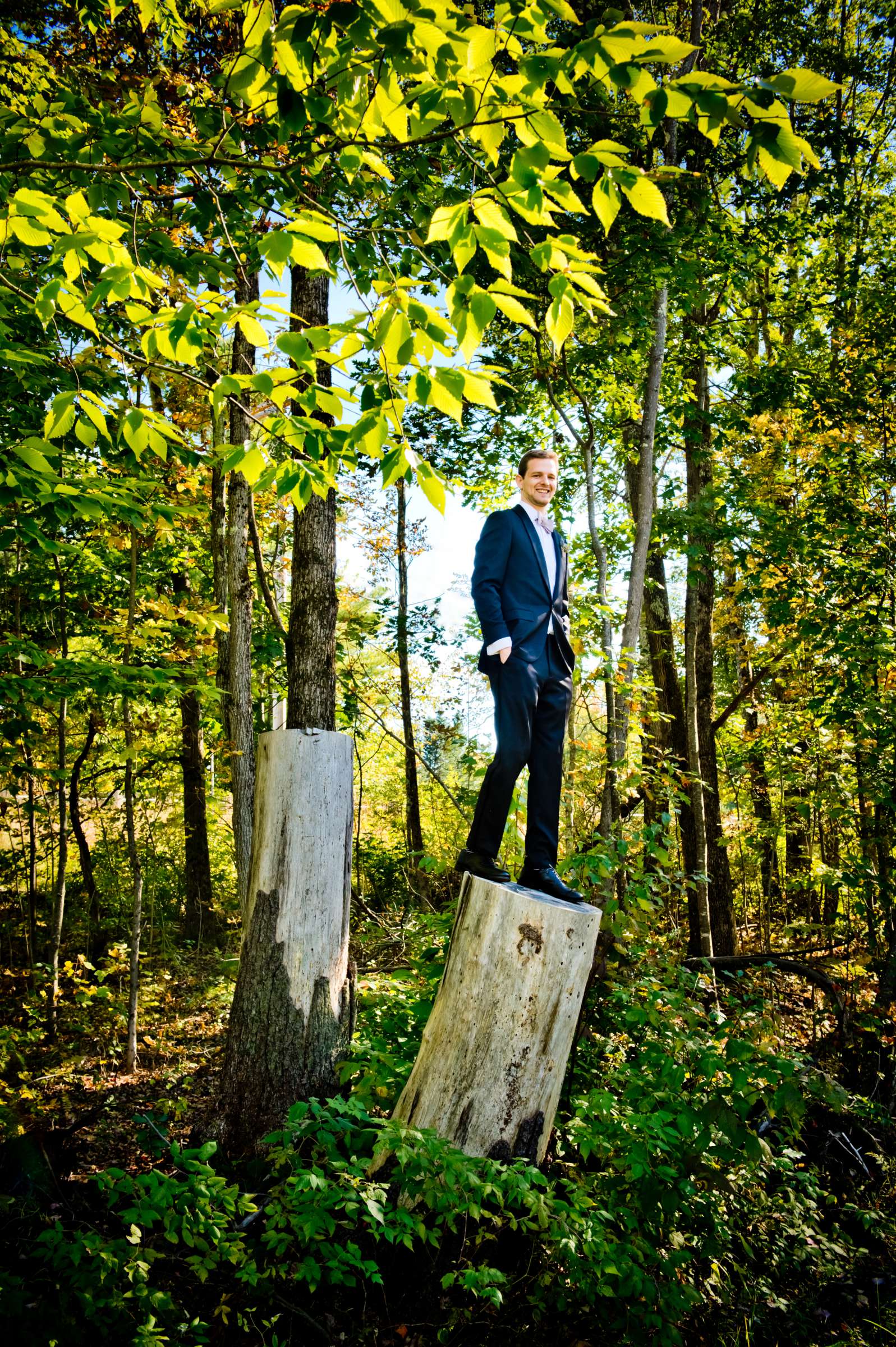 Forest at Barn at Flanagan Farms Wedding coordinated by A Family Affair, Colleen and Russell Wedding Photo #4 by True Photography