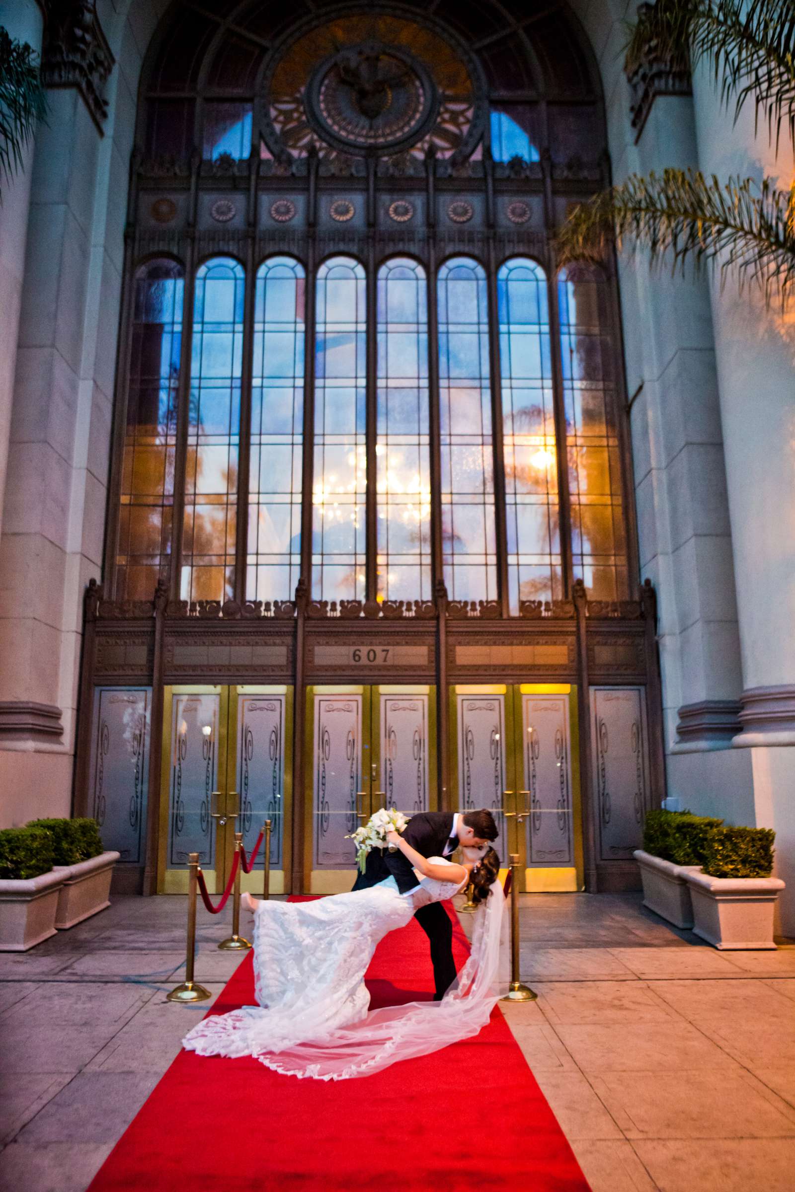 Romantic moment, Urban Downtown at The Legendary Park Plaza Hotel Wedding coordinated by A Stunning Affair, Sisanie and Michael Wedding Photo #2 by True Photography