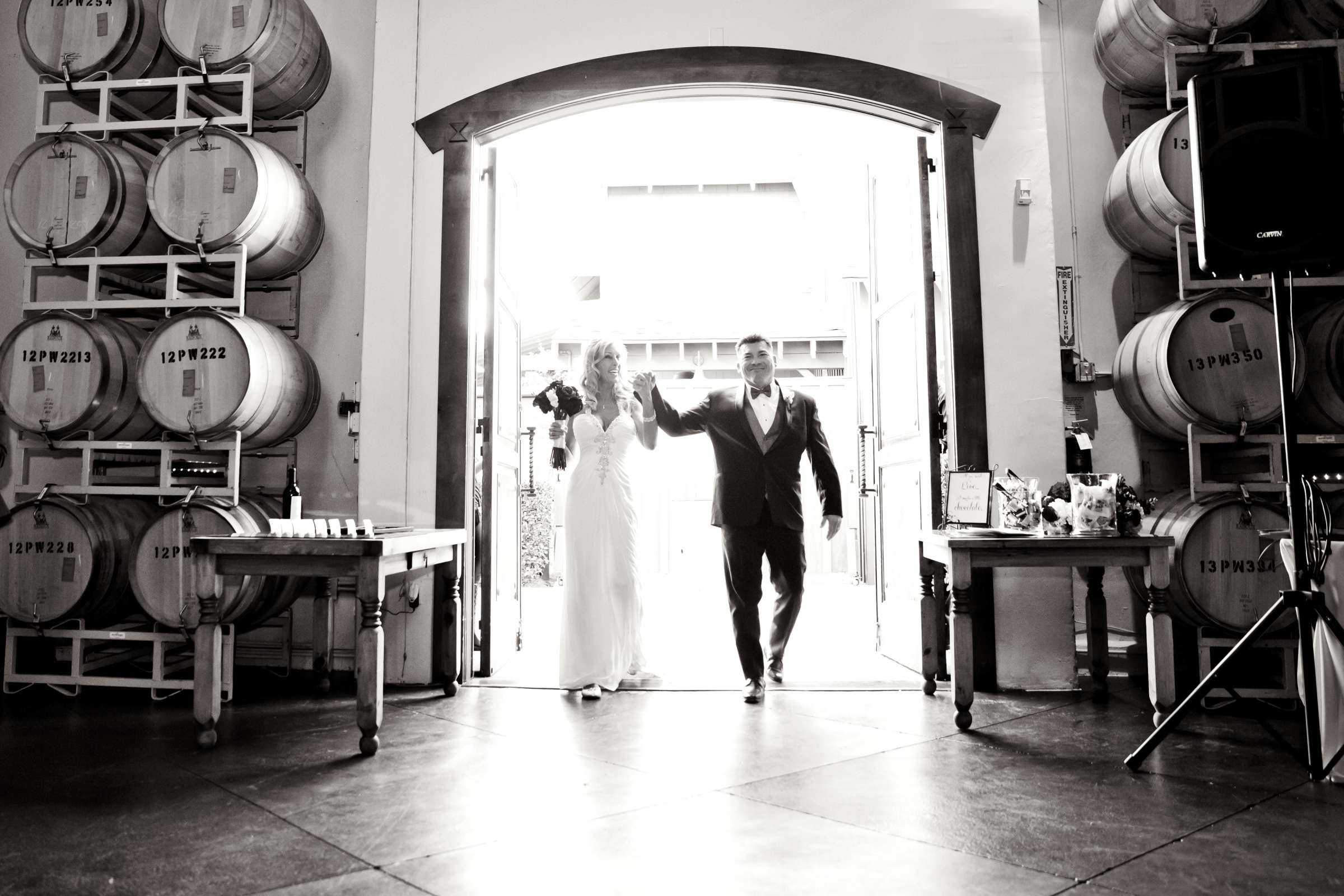 Reception at Ponte Estate Winery Wedding, Aleida and Bob Wedding Photo #113629 by True Photography