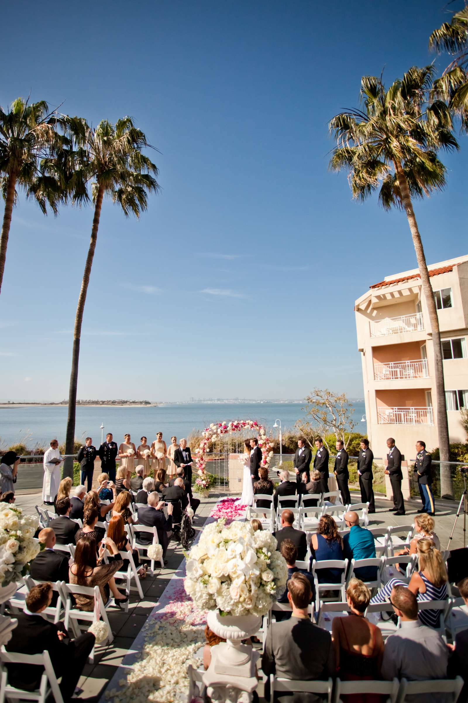 Loews Coronado Bay Resort Wedding coordinated by Kelly Lamb Events, Charlie and David Wedding Photo #9 by True Photography
