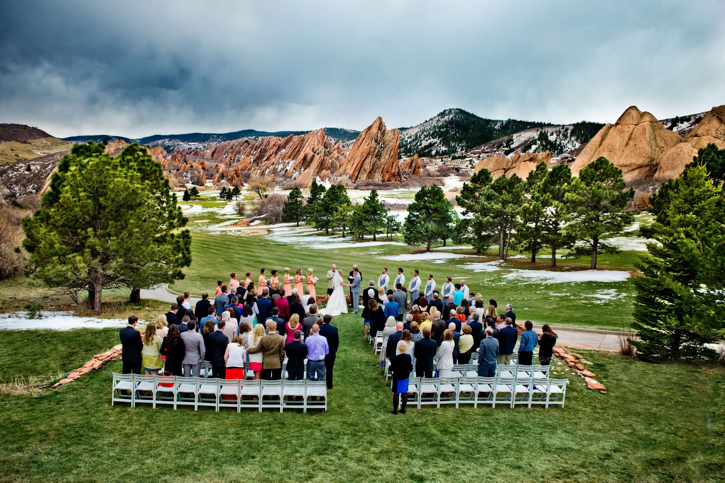 Mountains at Arrowhead Golf Course Wedding, Lauren and Jack Wedding Photo #115872 by True Photography