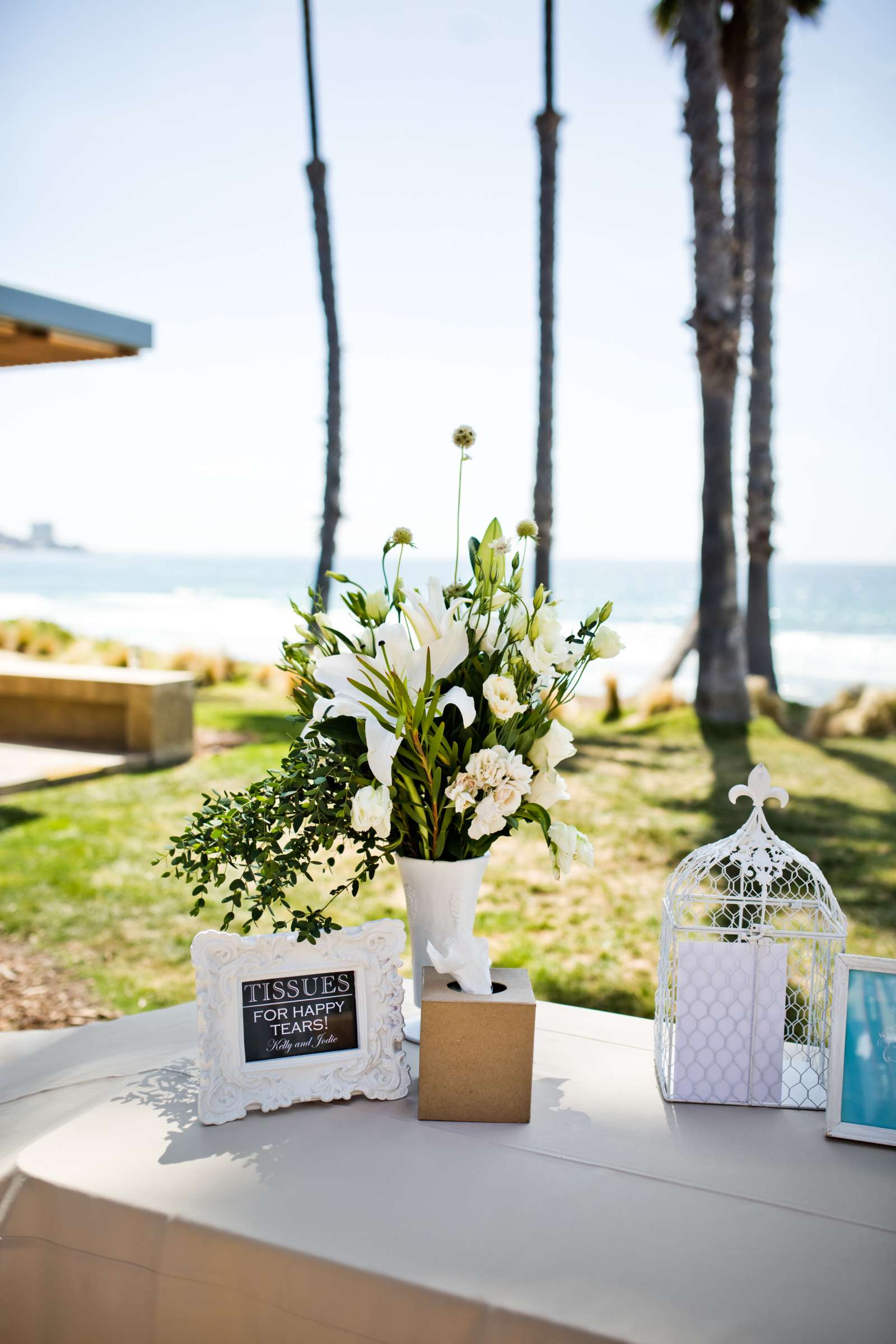 Scripps Seaside Forum Wedding coordinated by Carmin Designs, Kelly and Jodie Wedding Photo #62 by True Photography