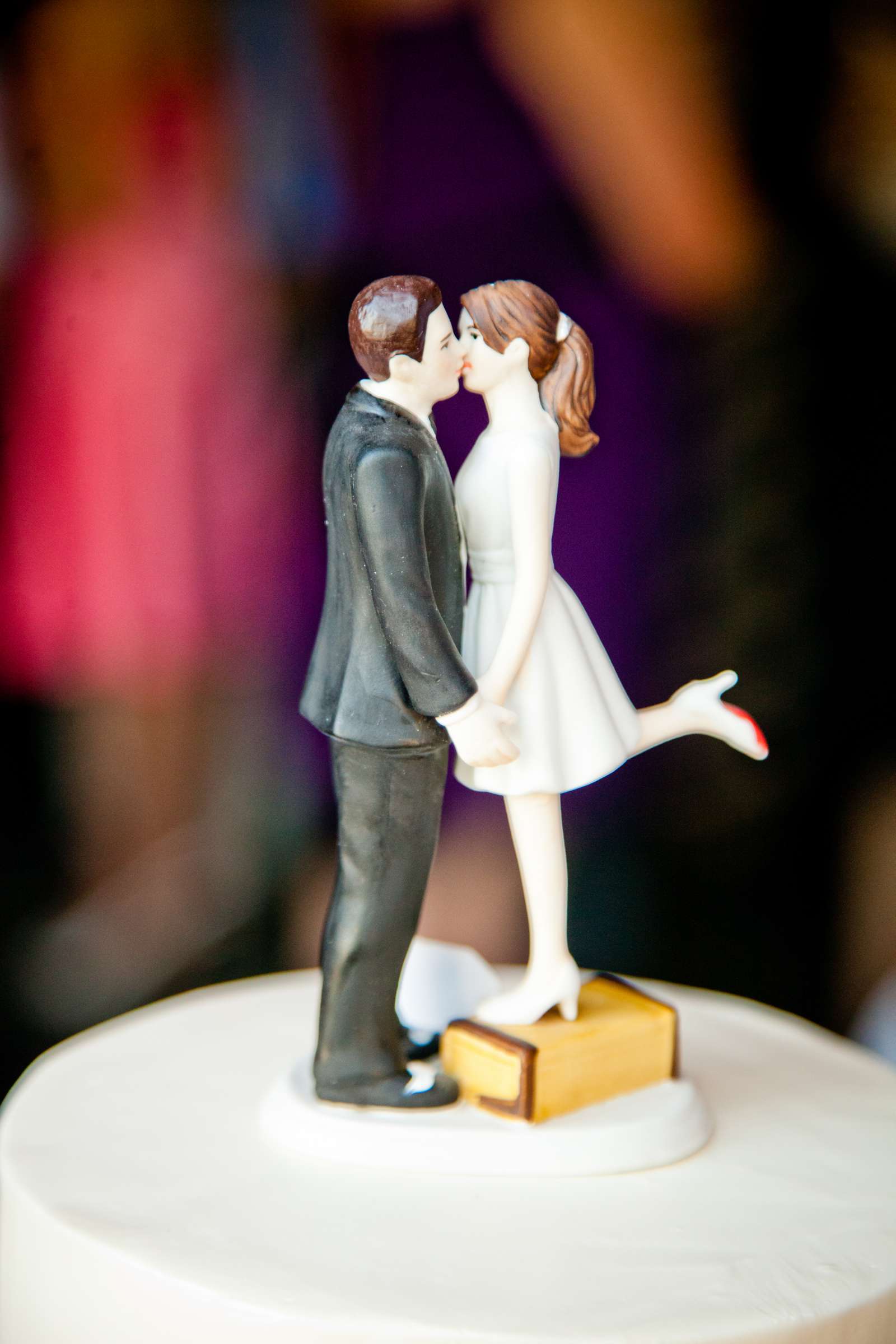 Cake Topper at Uva Trattoria -- Napa Valley Wedding, Vanessa and Nick Wedding Photo #67 by True Photography