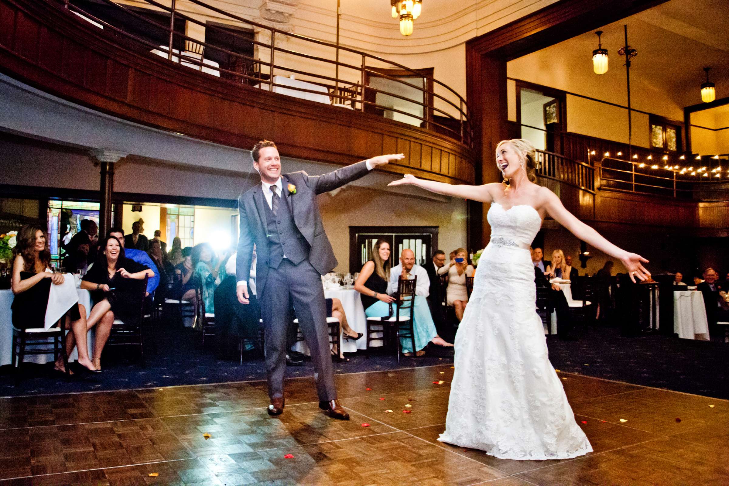First Dance at The Abbey Wedding, Francesca and Michael Wedding Photo #119846 by True Photography