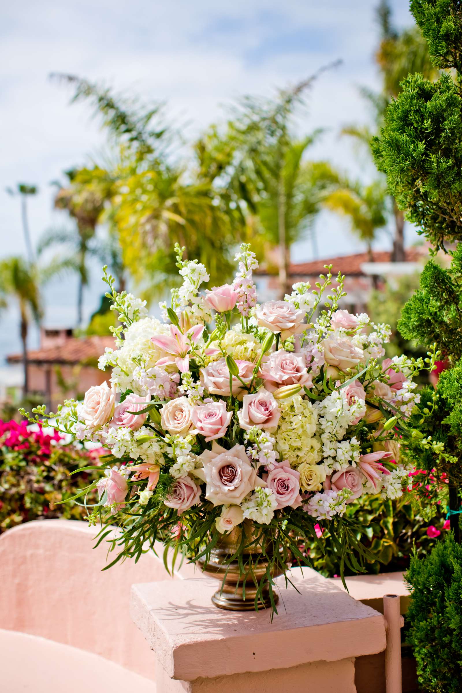 Flowers at La Valencia Wedding, Lauren and Chris Wedding Photo #120246 by True Photography