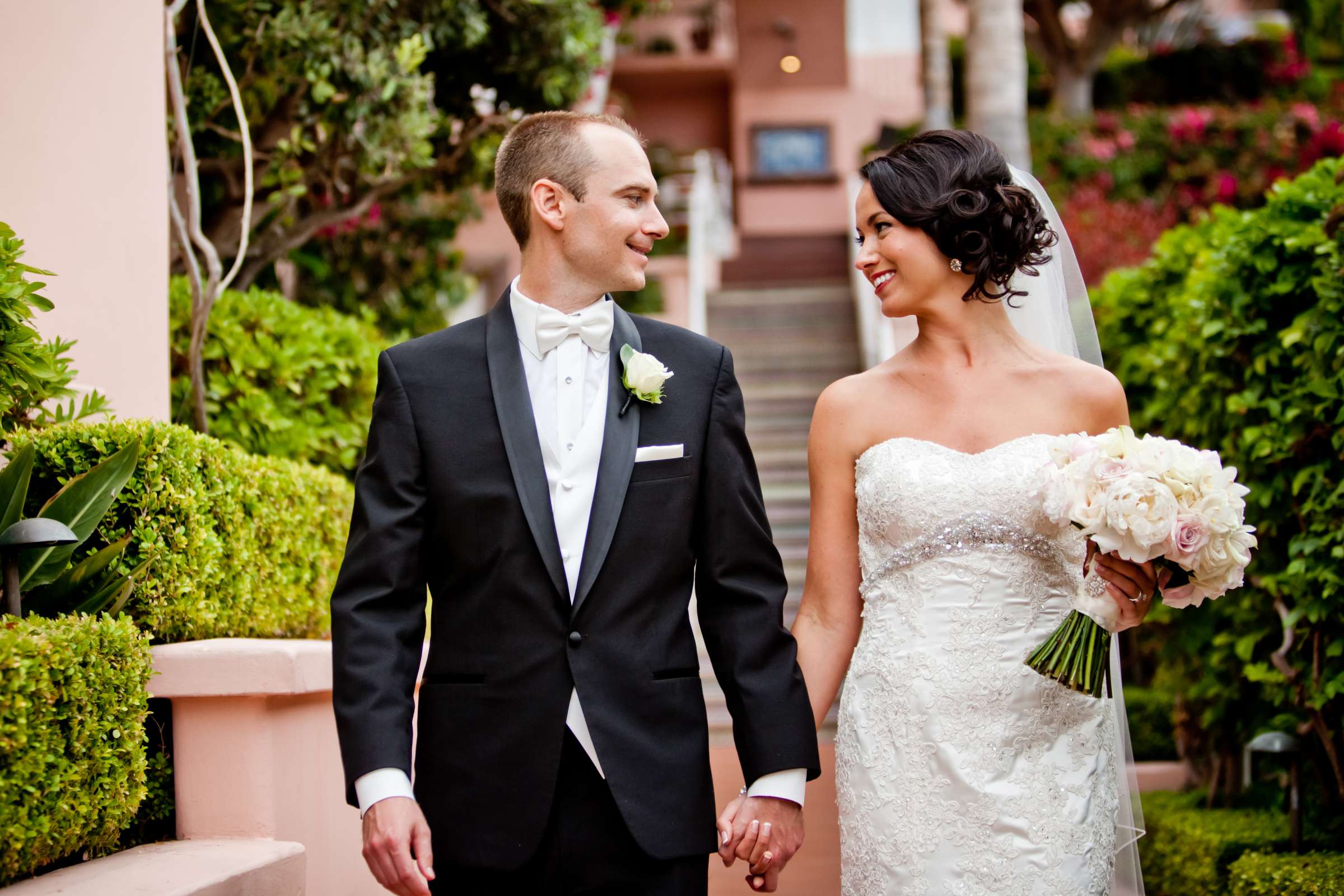 La Valencia Wedding coordinated by CBS Weddings, Adrienne and Jeff Wedding Photo #122701 by True Photography