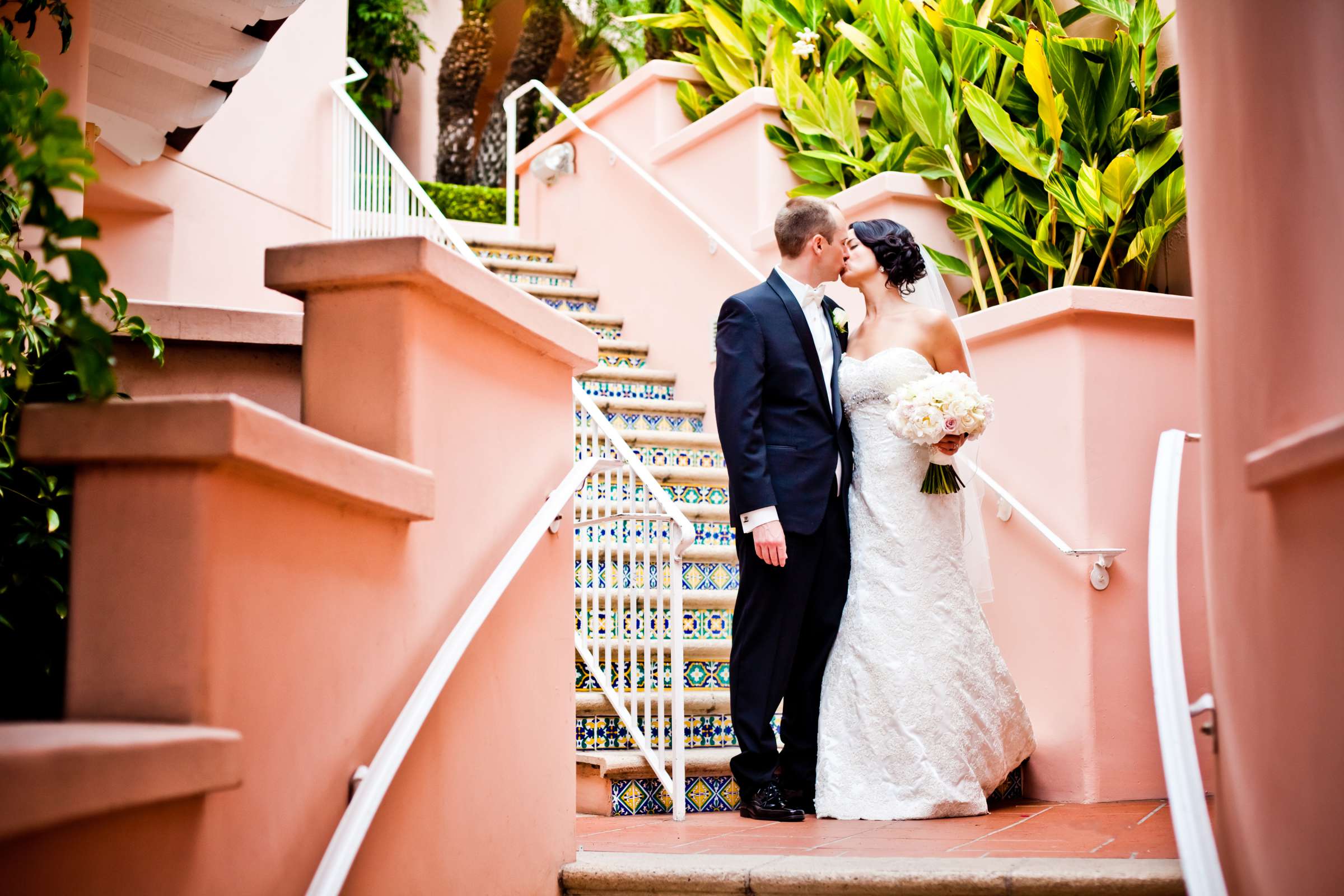 La Valencia Wedding coordinated by CBS Weddings, Adrienne and Jeff Wedding Photo #122710 by True Photography