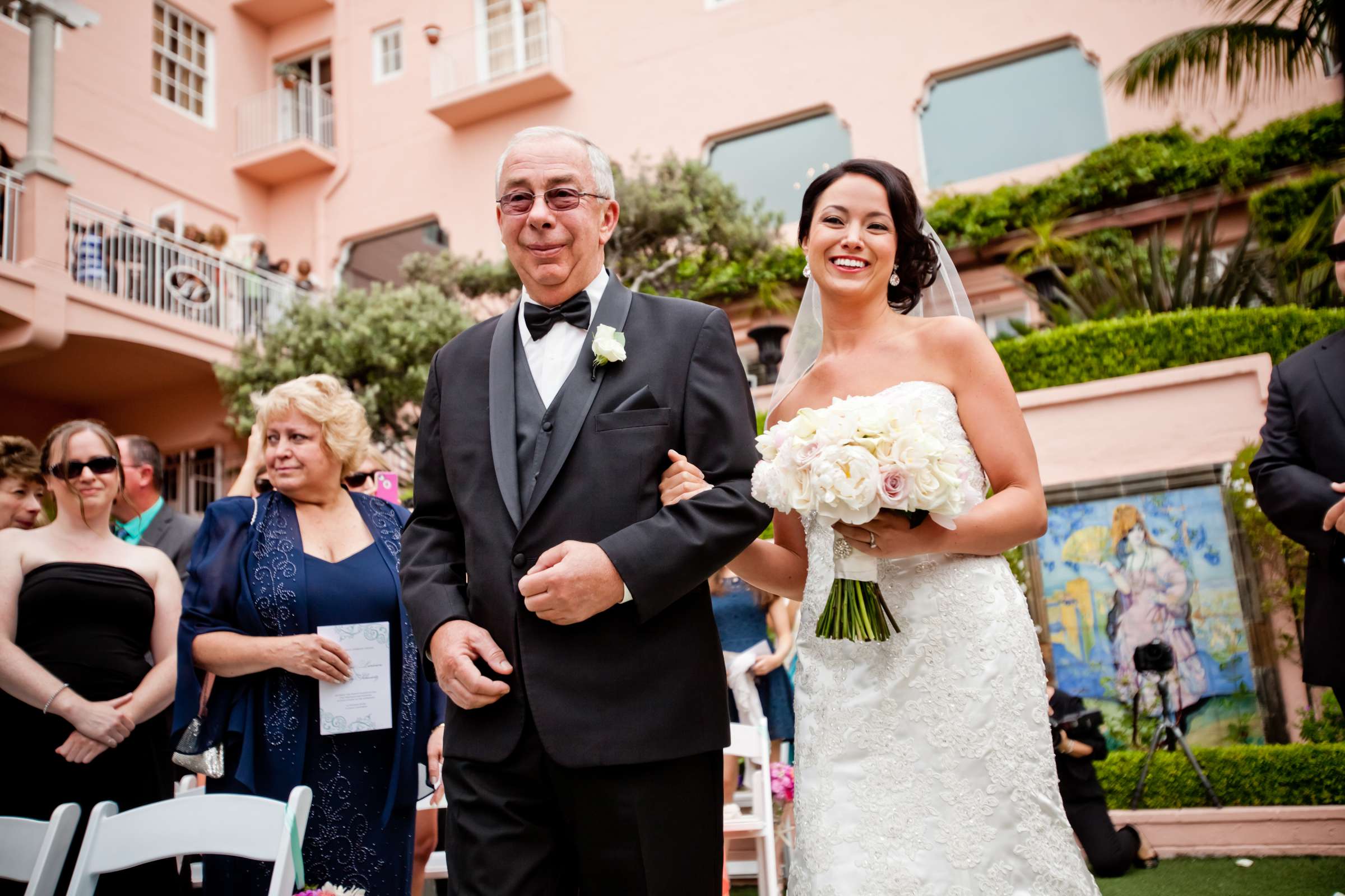 La Valencia Wedding coordinated by CBS Weddings, Adrienne and Jeff Wedding Photo #122724 by True Photography