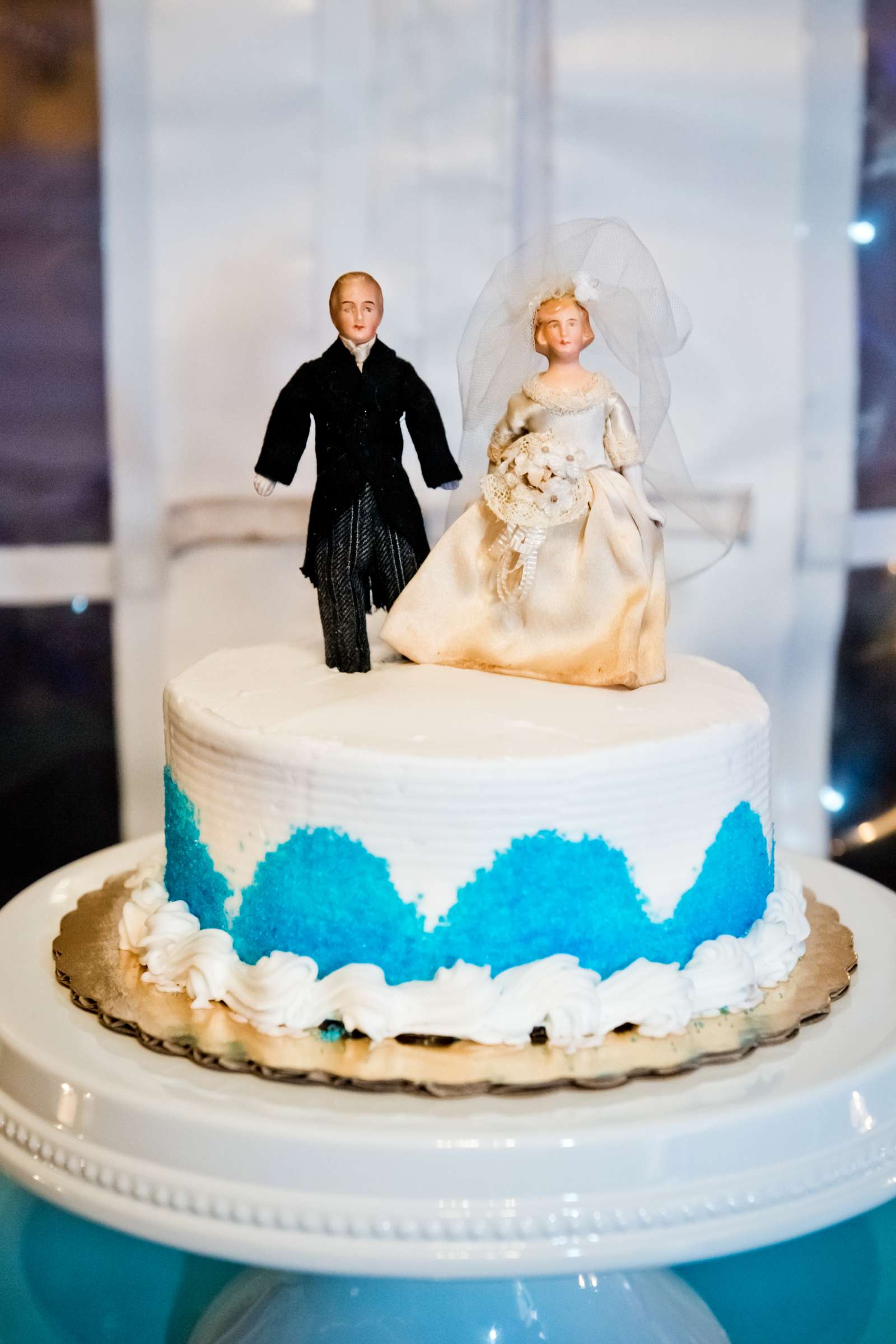 Cake Topper at The Manor House Wedding, Kelly and Josh Wedding Photo #125963 by True Photography